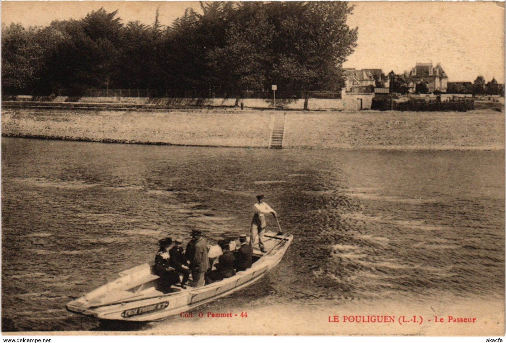 CPA Le POULIGUEN - Le Passeur (988791)