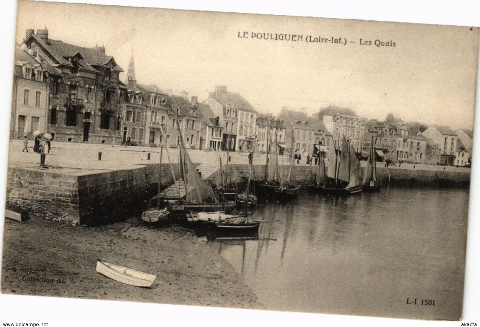 CPA Le POULIGUEN - Les Quais (242268)