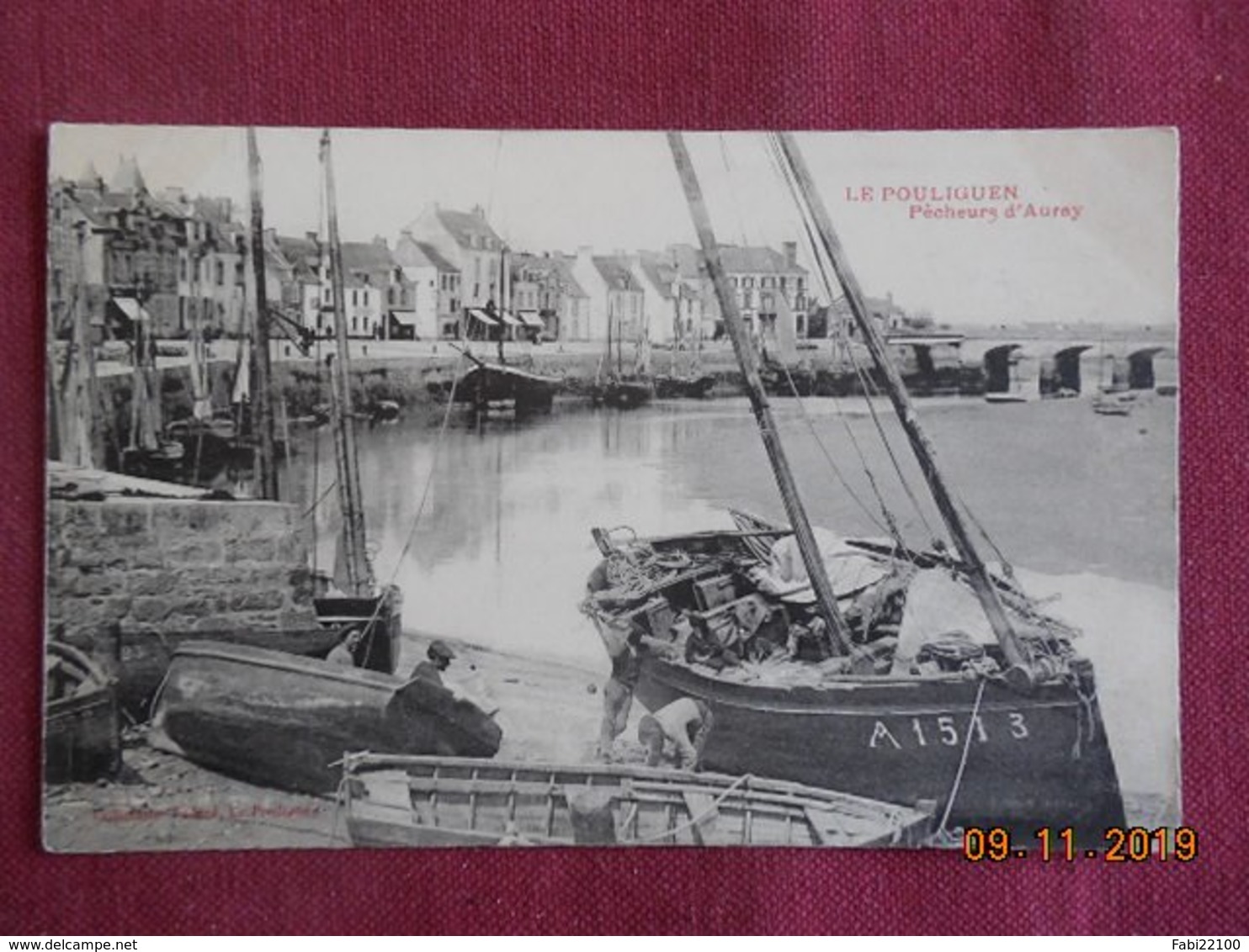 CPA - Le Pouliguen - Pêcheurs d'Auray