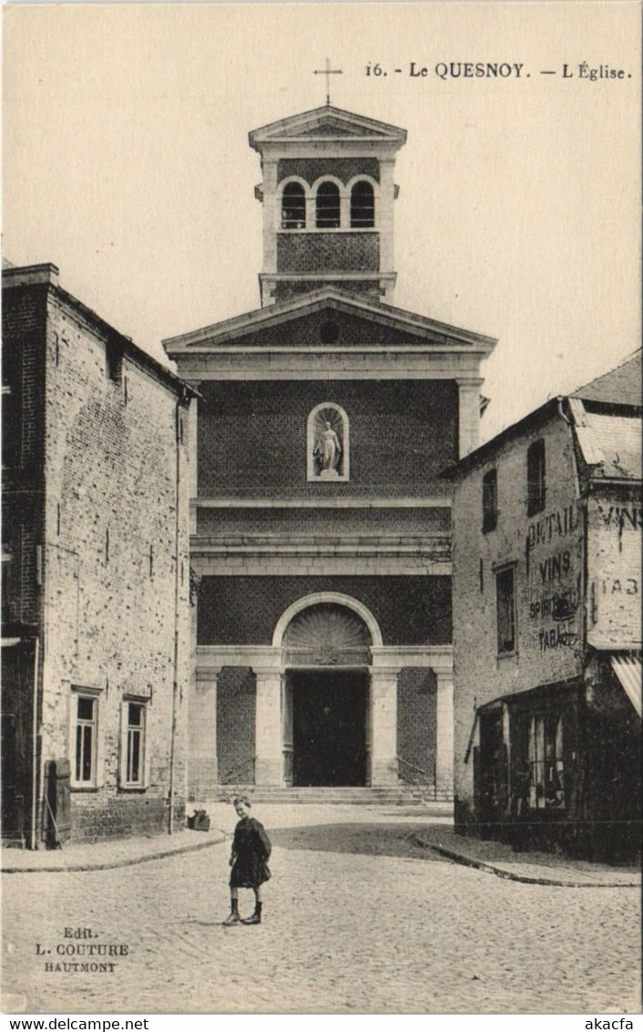 CPA Le QUESNOY - L'Église (135966)