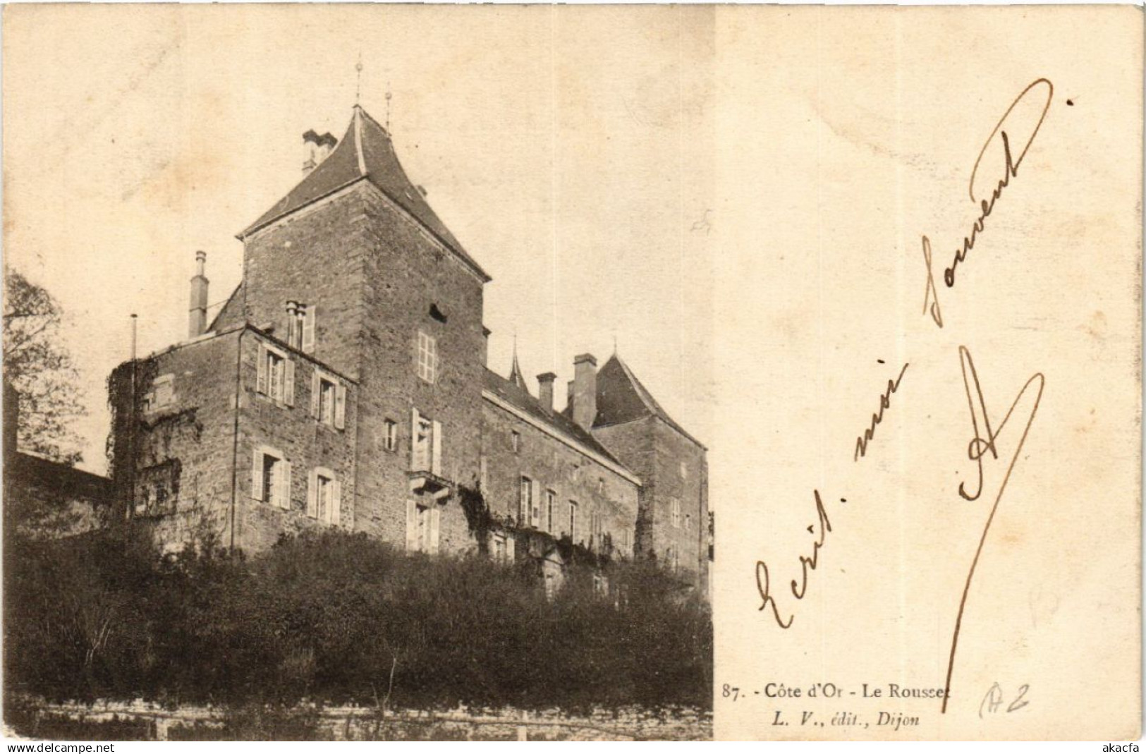 CPA Le Rousset (586425)