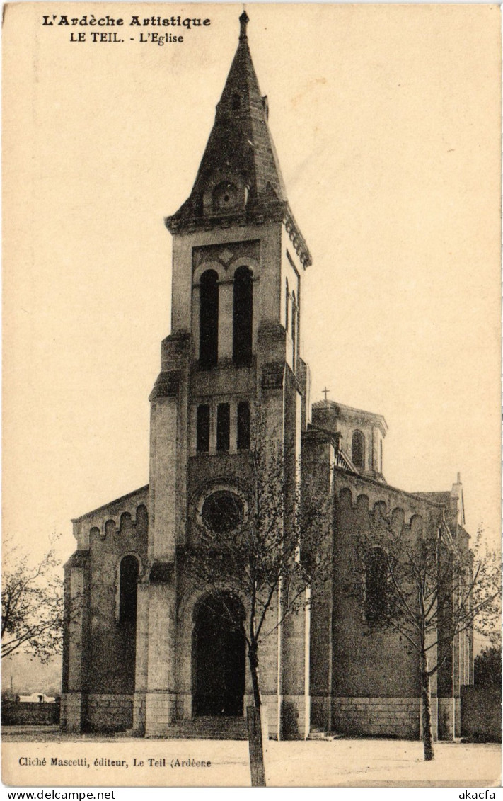 CPA Le Teil Église (1277621)