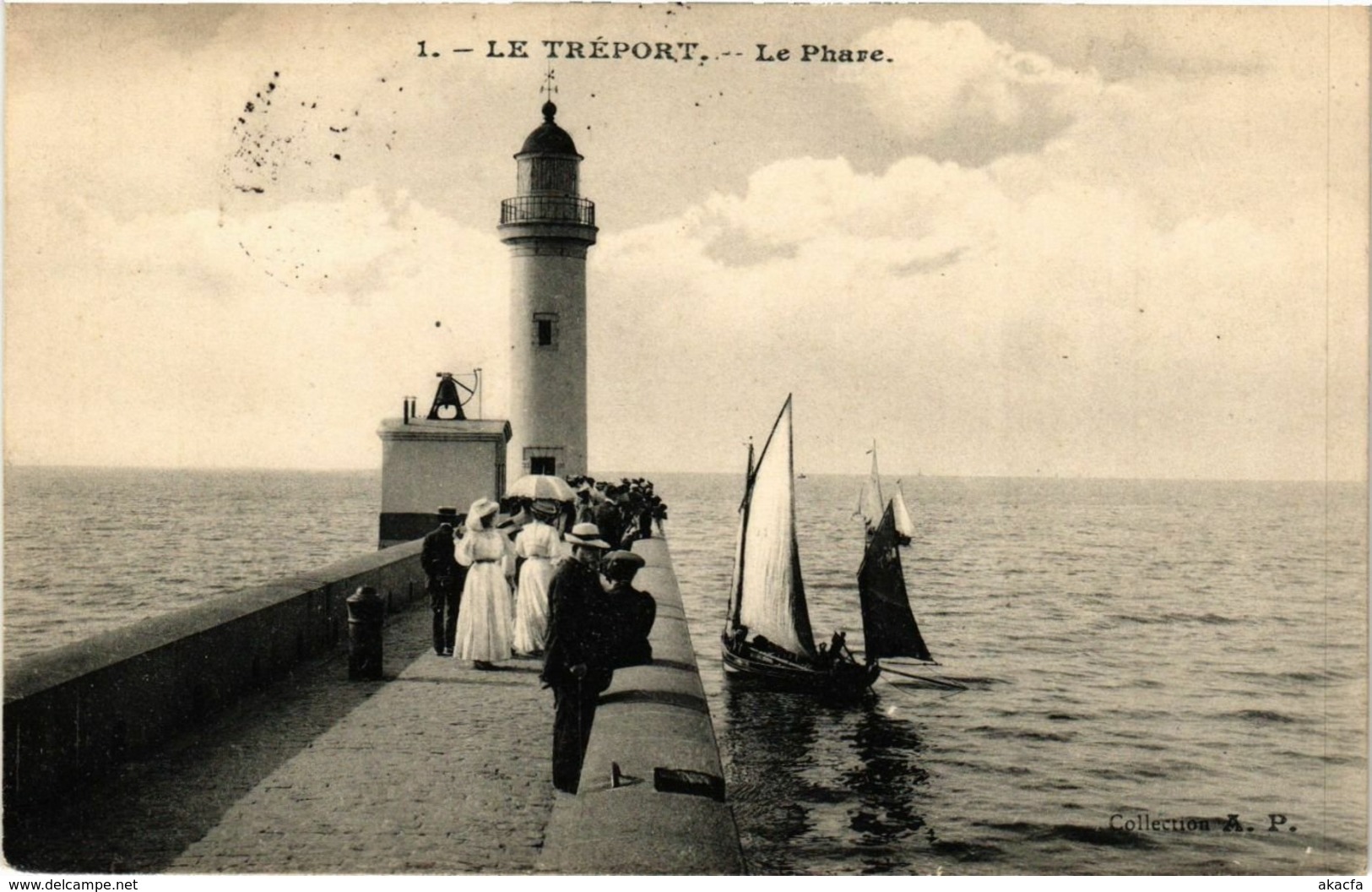 CPA Le TRÉPORT-Le Phare (348181)