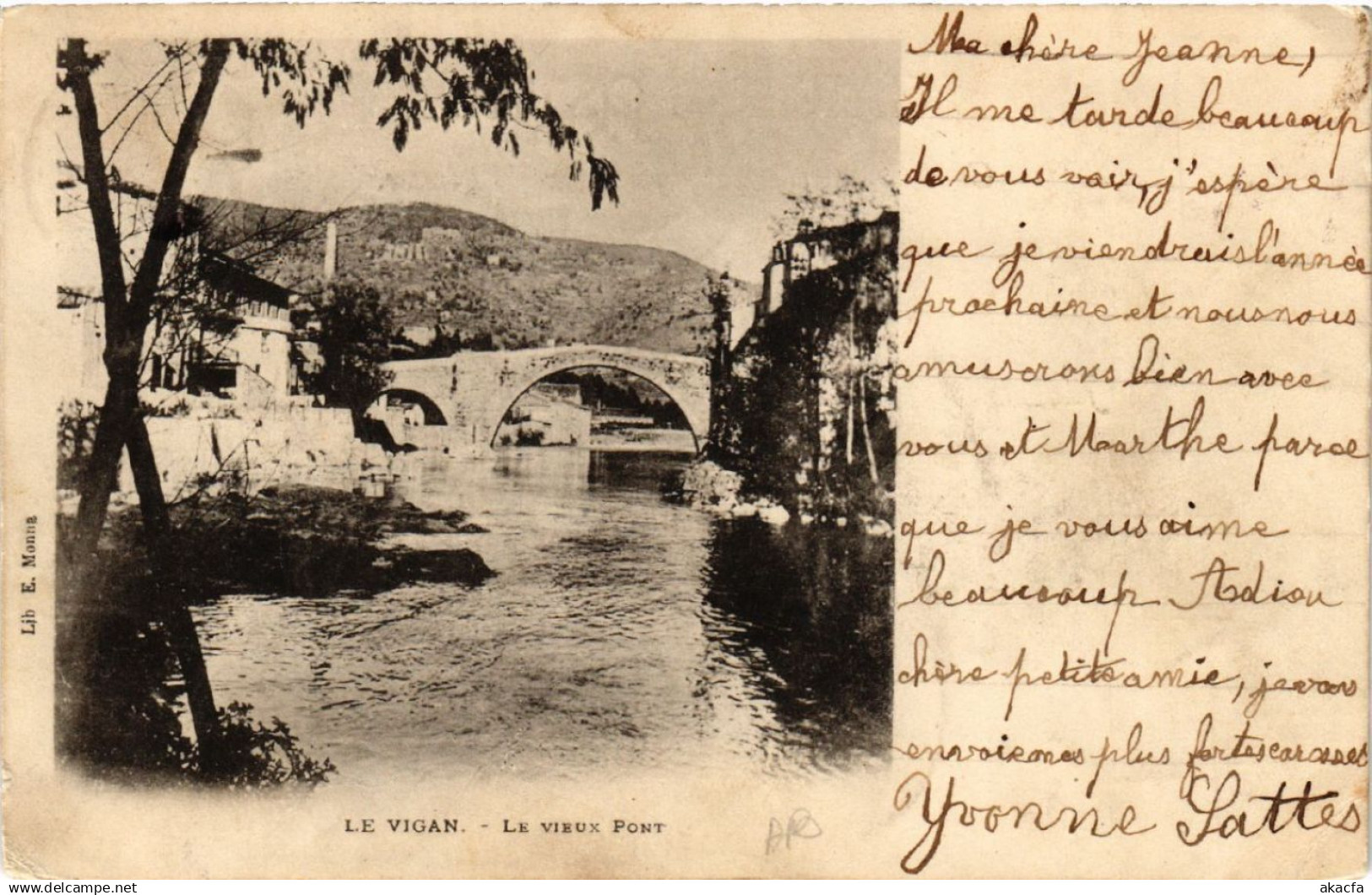 CPA Le VIGAN - Le vieux Pont (459297)