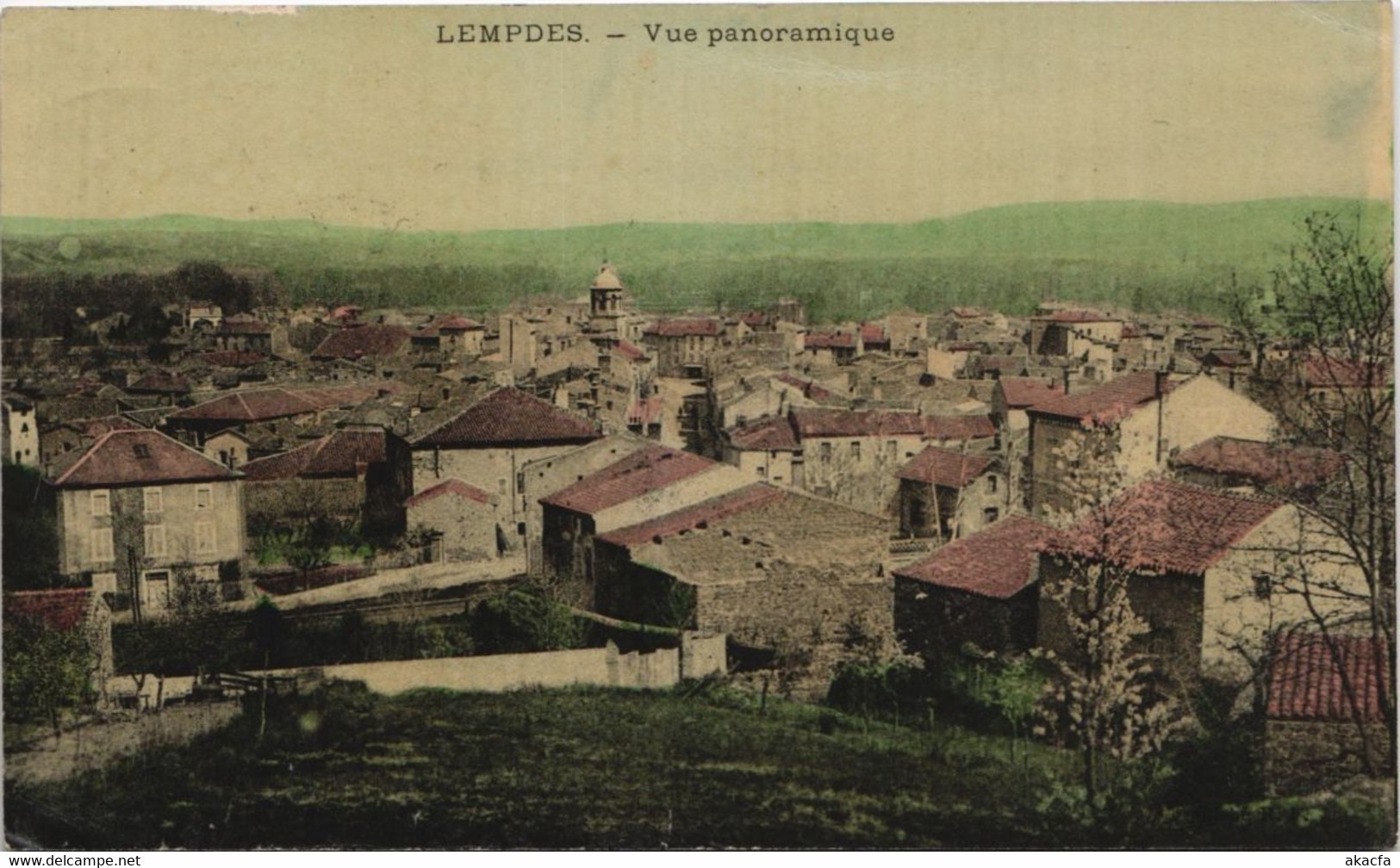 CPA Lempdes-Vue panoramique (46610)