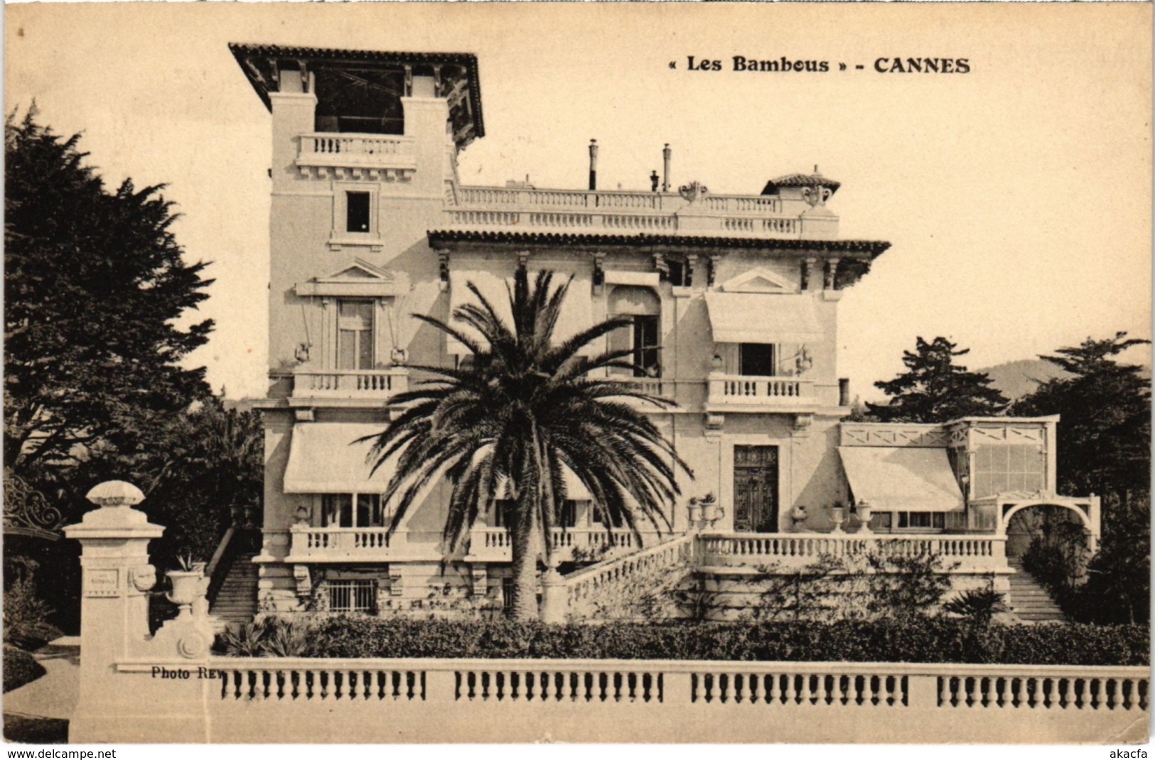 CPA Les Bambous - CANNES (110793)