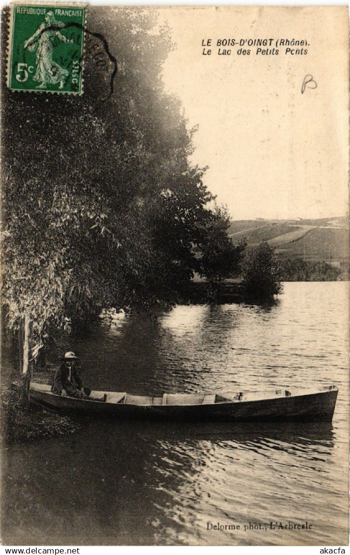 CPA Les BOIS-d'OINGT - Le Lac des Petits Pents (450537)