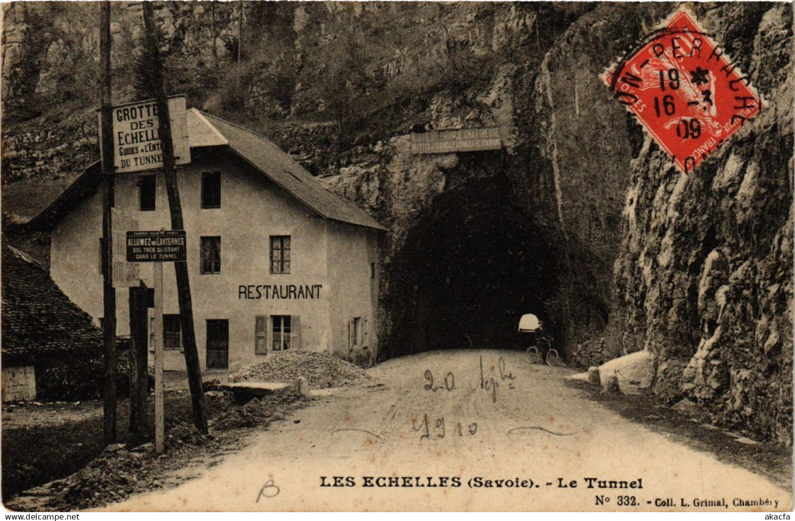 CPA Les ECHELLES - Le Tunnel (651604)