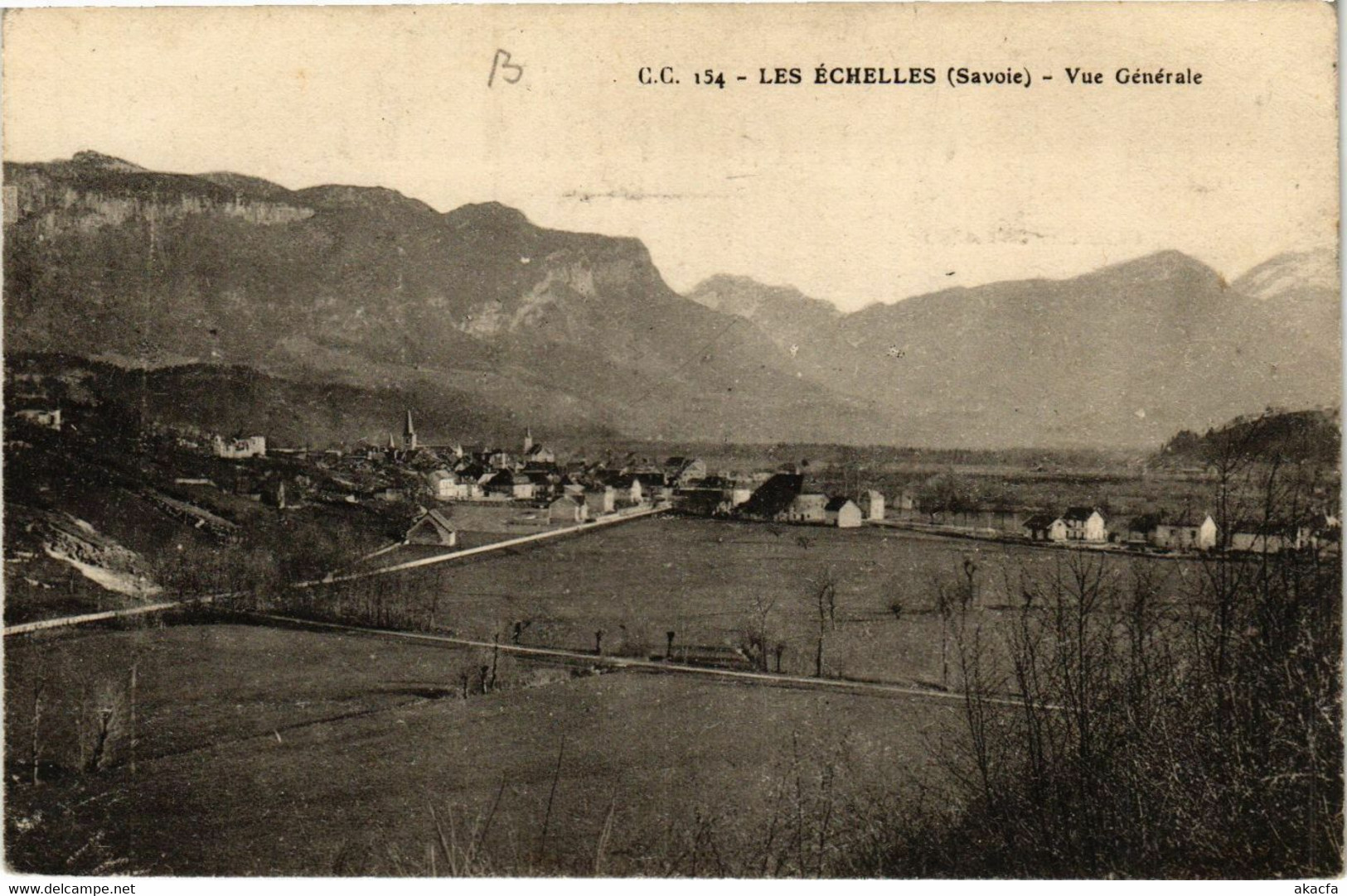 CPA Les ECHELLES - Vue générale (651625)