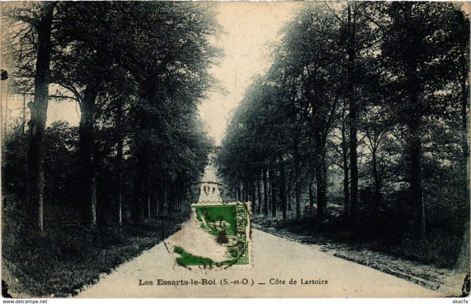 CPA Les ESSARTS-le-ROI - Cote de Lartoire (102630)