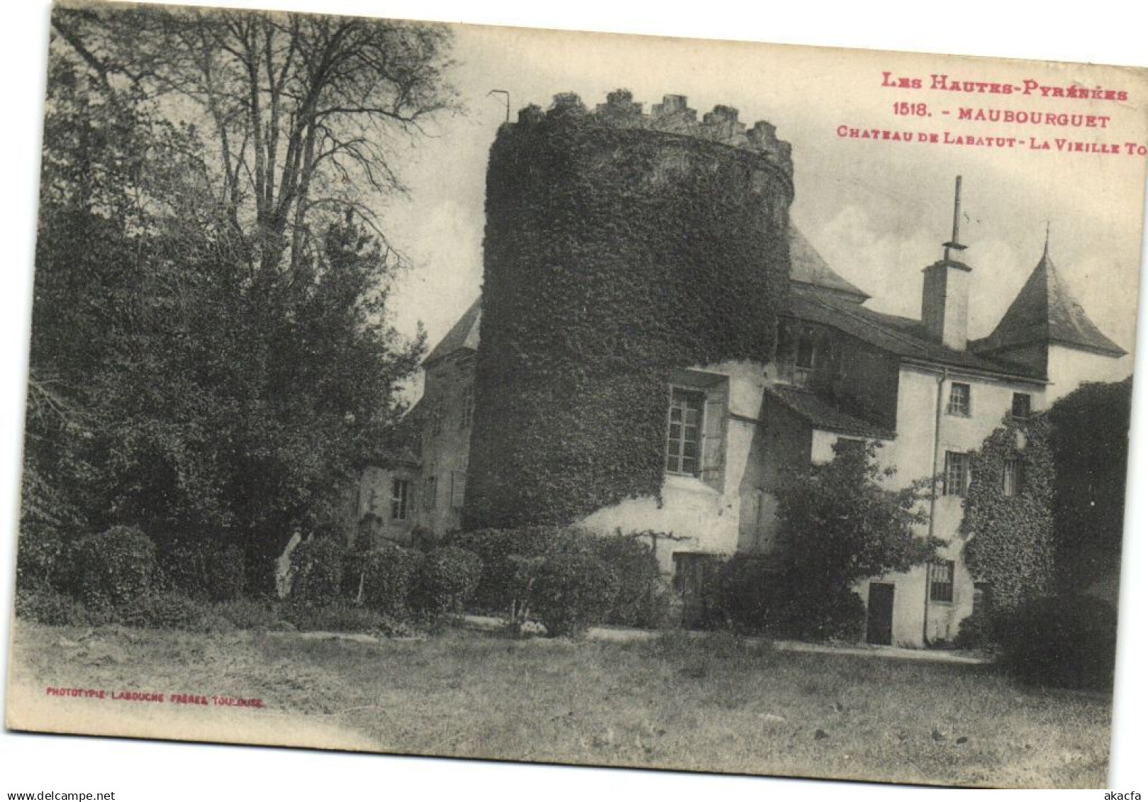 CPA Les Hautes-Pyrenées Maubourguet Chateau de Labatut La Vieille.. (172968)