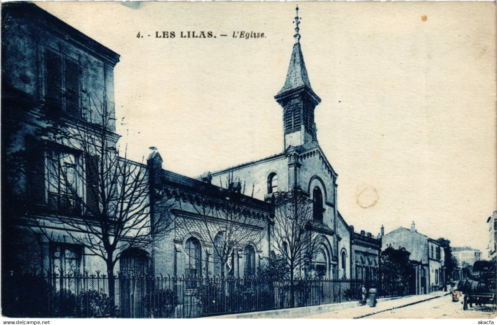 CPA Les Lilas Eglise (1360982)