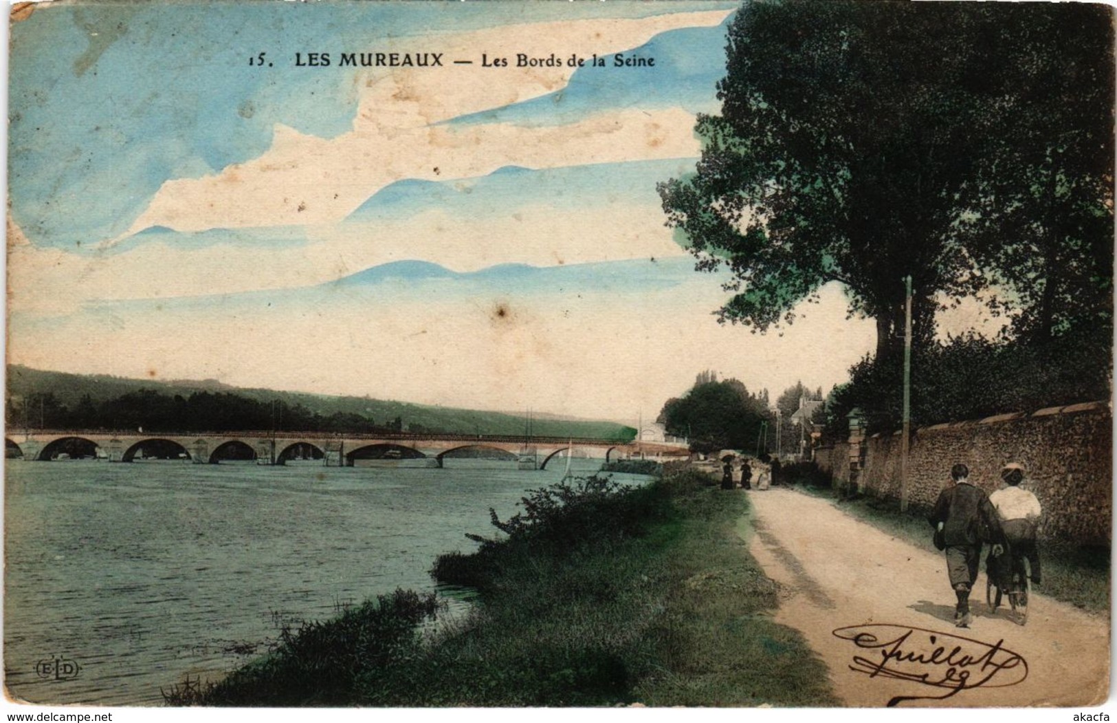 CPA Les MUREAUX - Les Bords de la SEINE (102795)