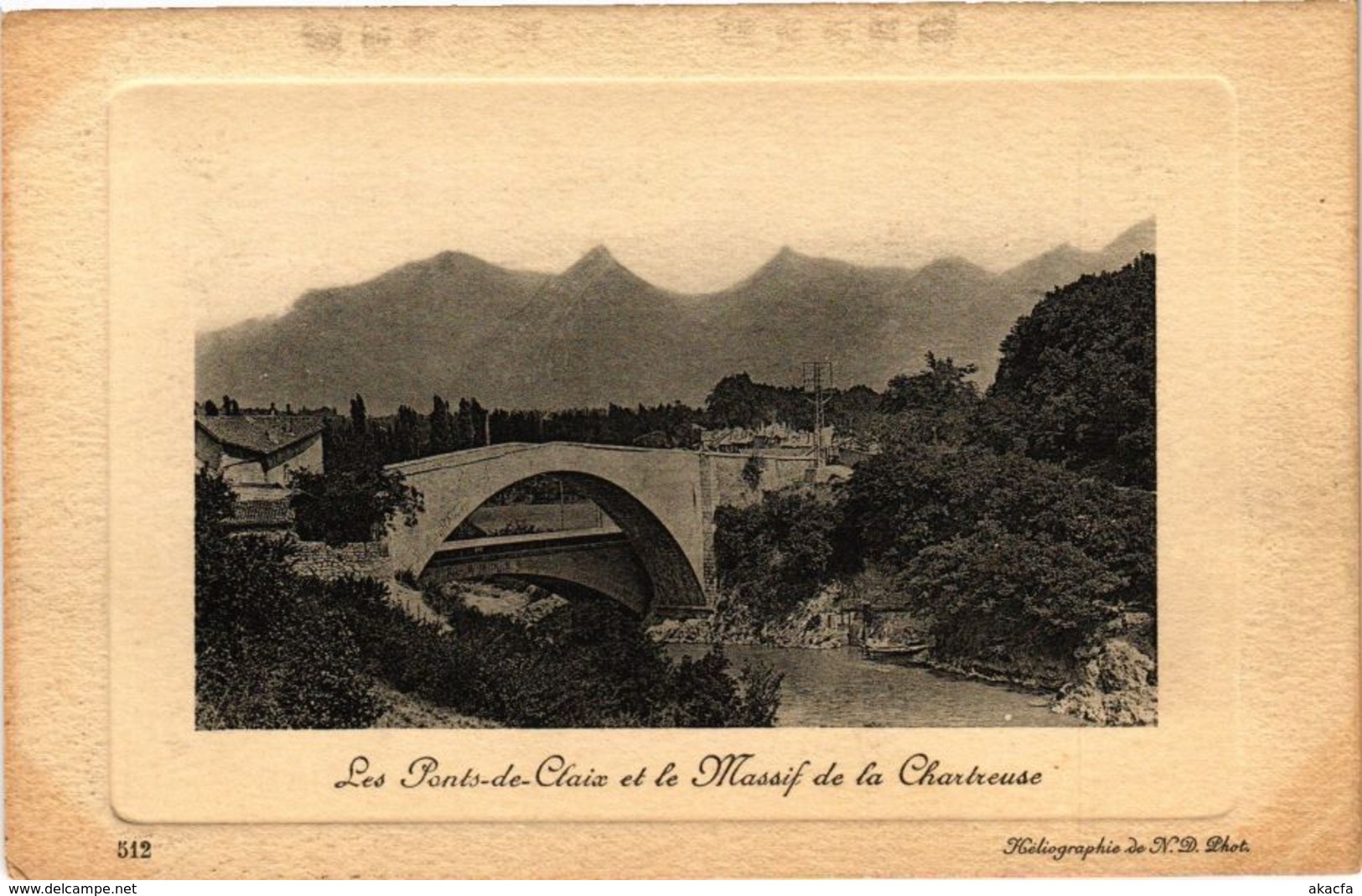 CPA Les Ponts-de-Claix et le Massif de la CHARTREUSE (229976)