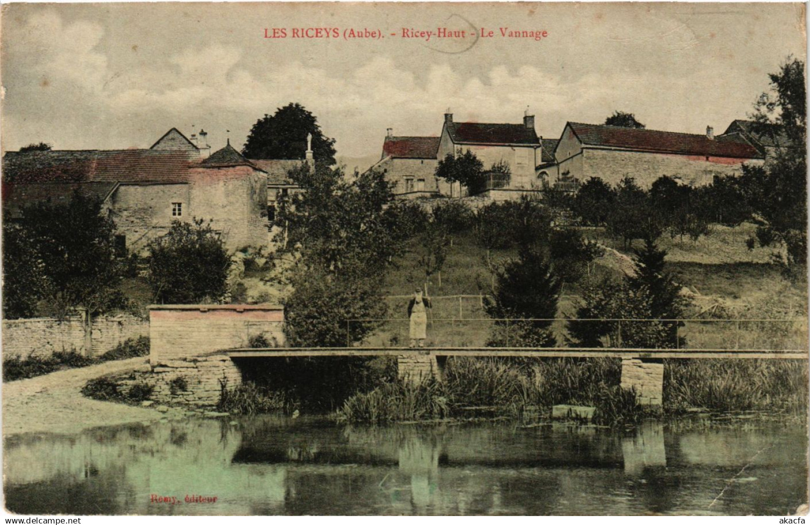 CPA Les Riceys - Ricey-HAUT - Le Vannage (350768)