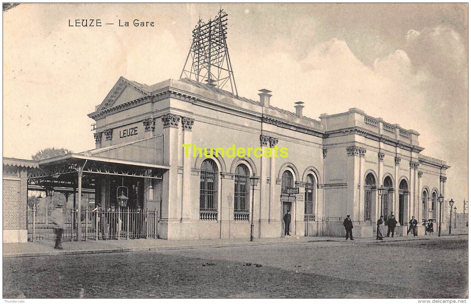 CPA  LEUZE LA GARE