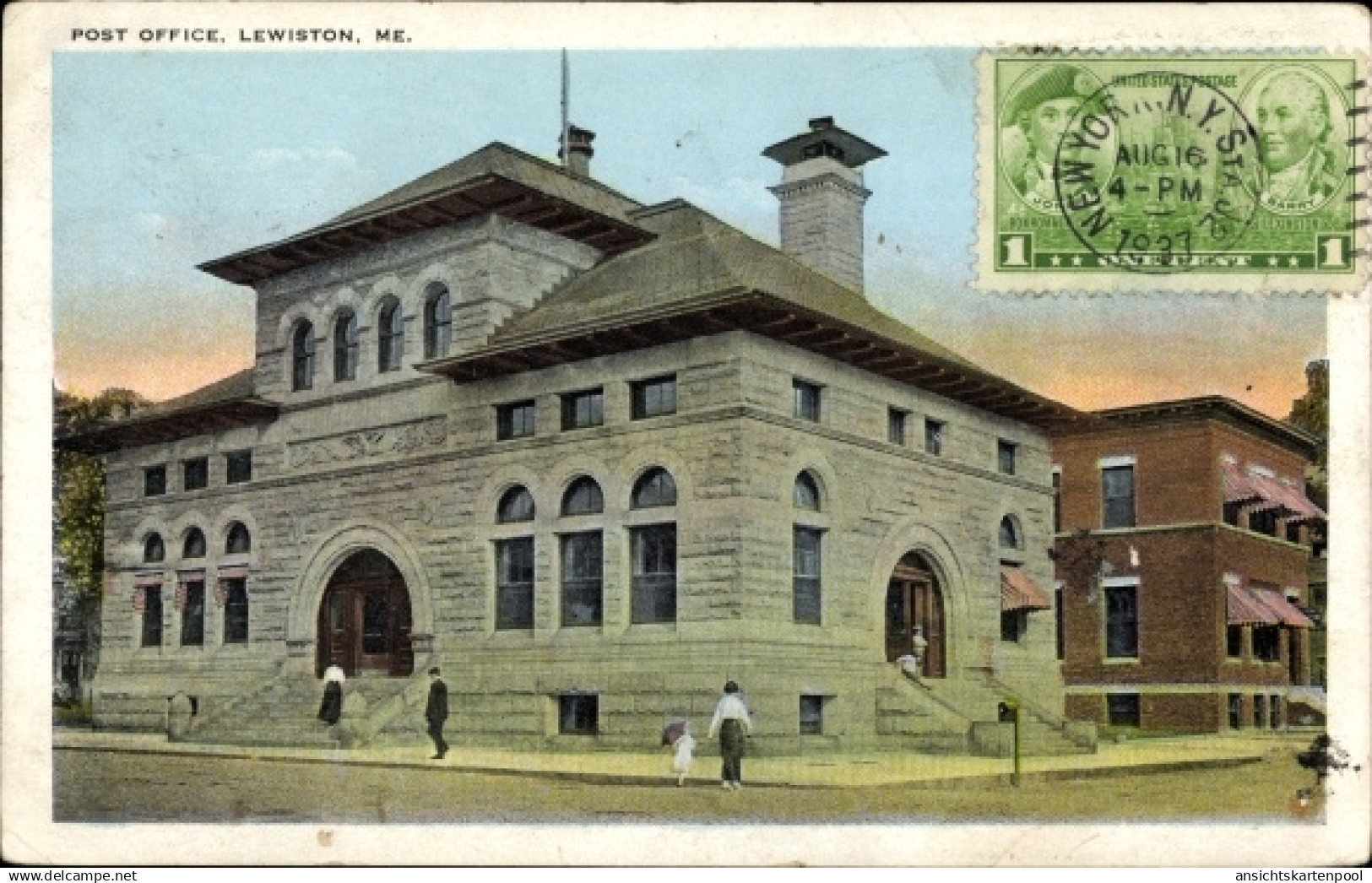 CPA Lewiston Maine USA, Post Office