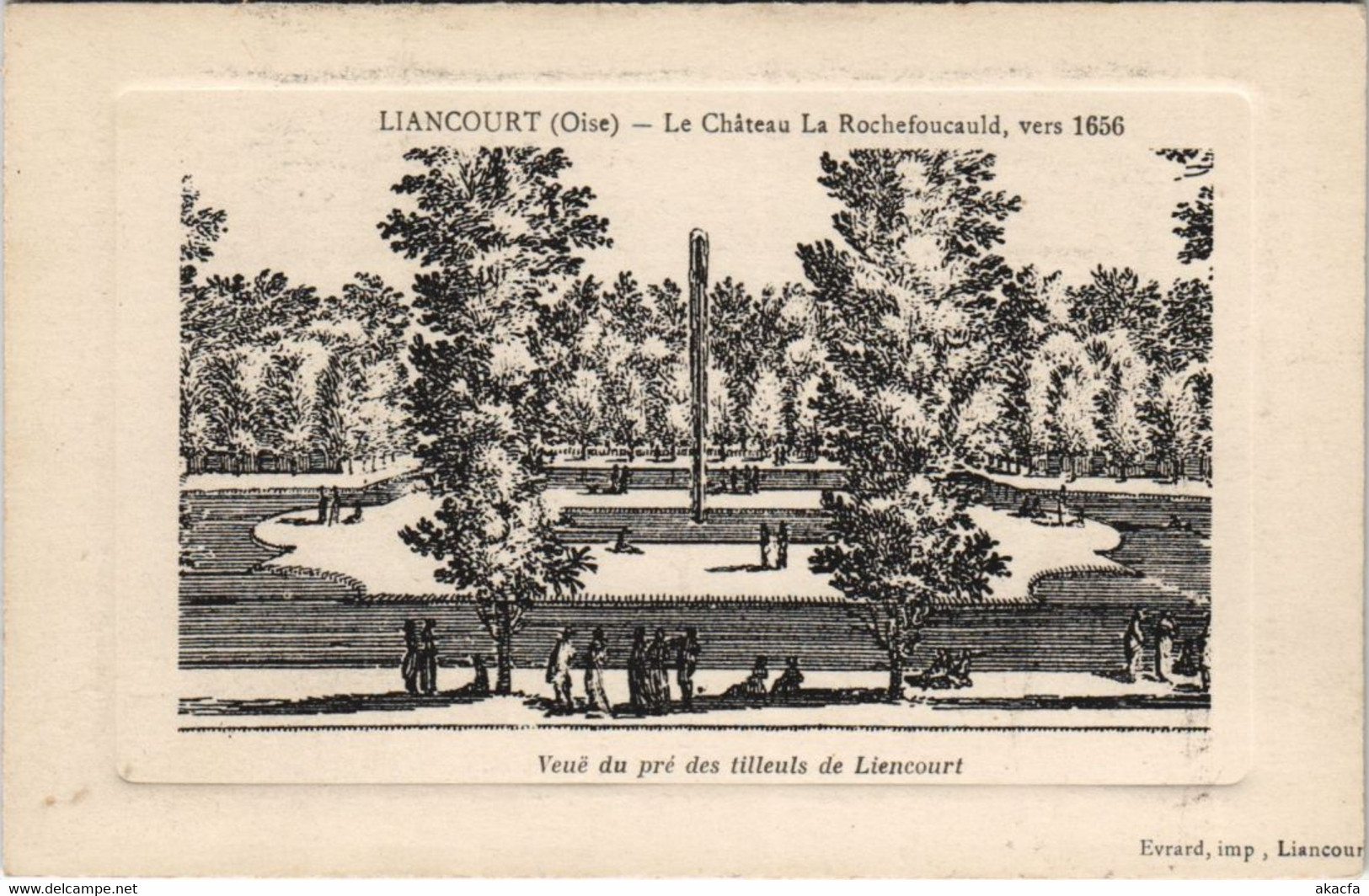 CPA LIANCOURT - Le Chateau La Rochefoucauld vers (130558)