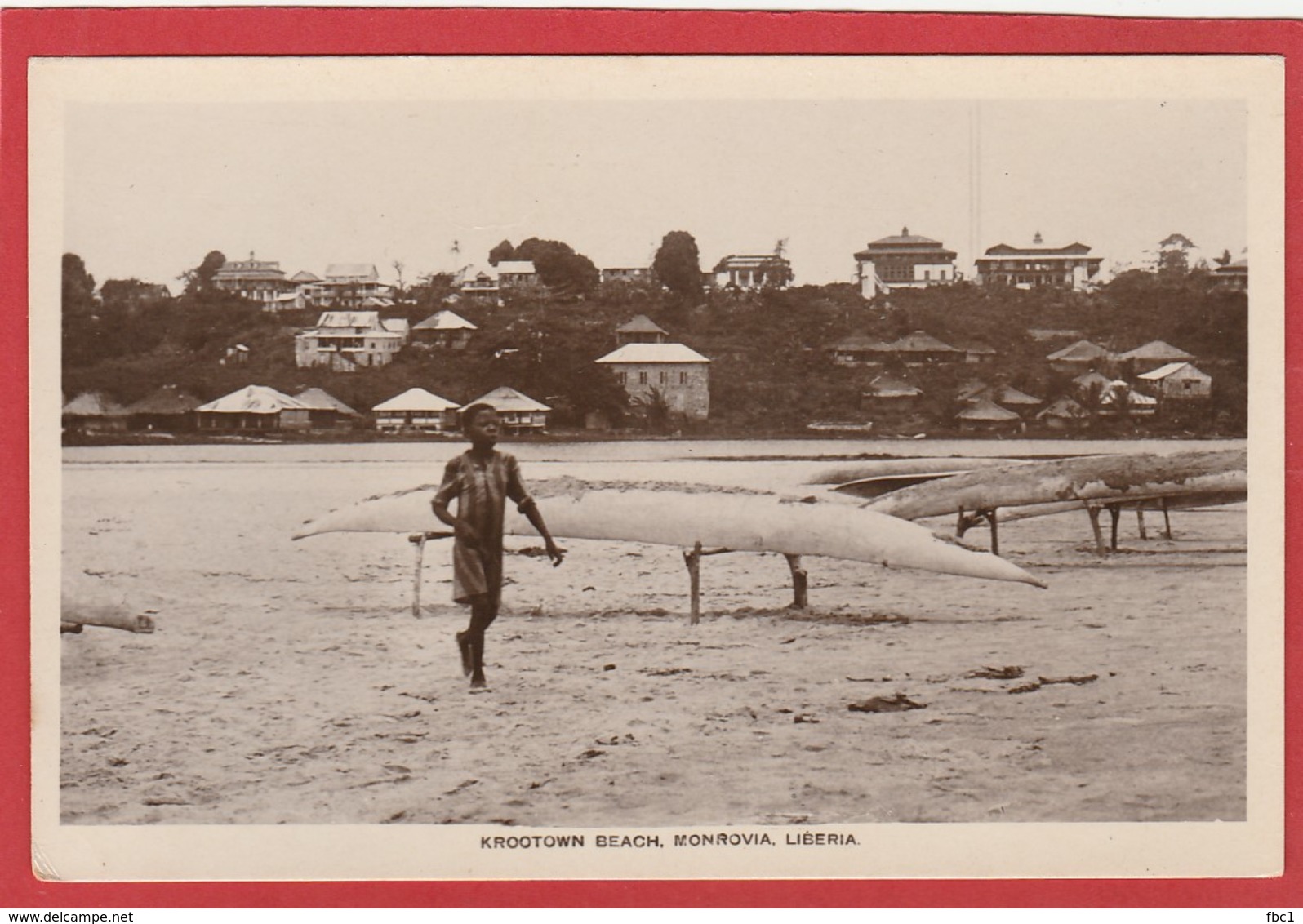 CPA: Liberia - Krootown beach , Monrovia