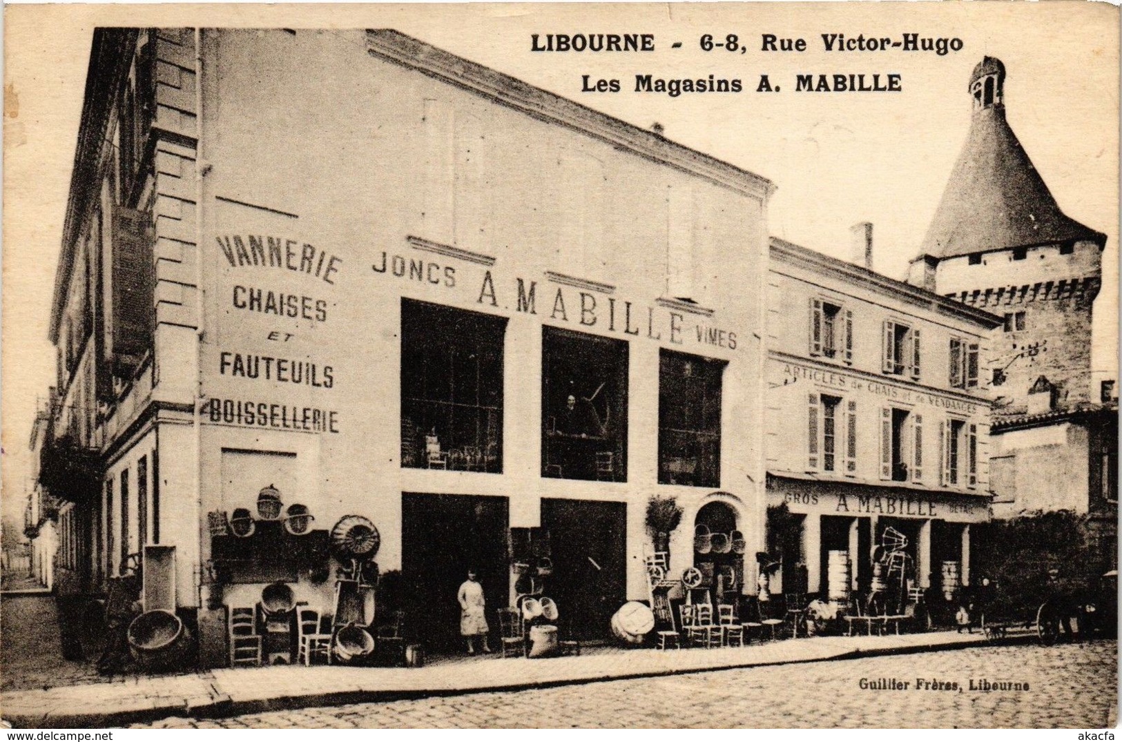 CPA LIBOURNE - Rue victor hugo (192983)