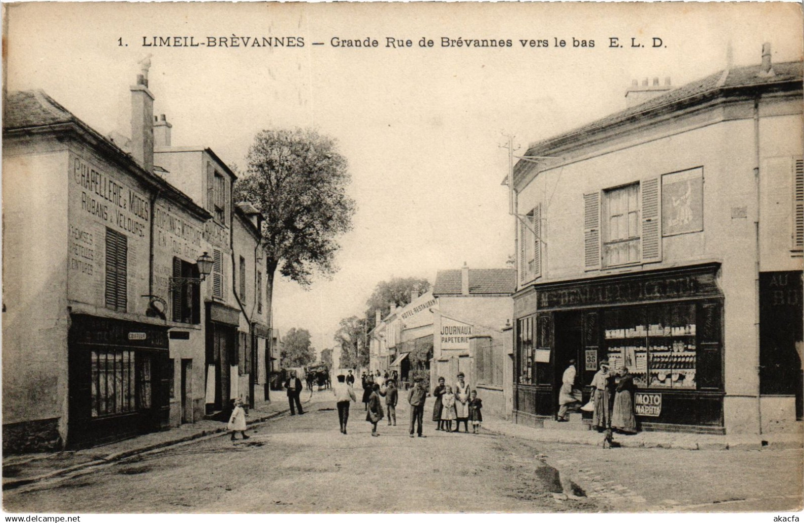 CPA Limeil-Brévannes Grande Rue de Brévannes (1391600)