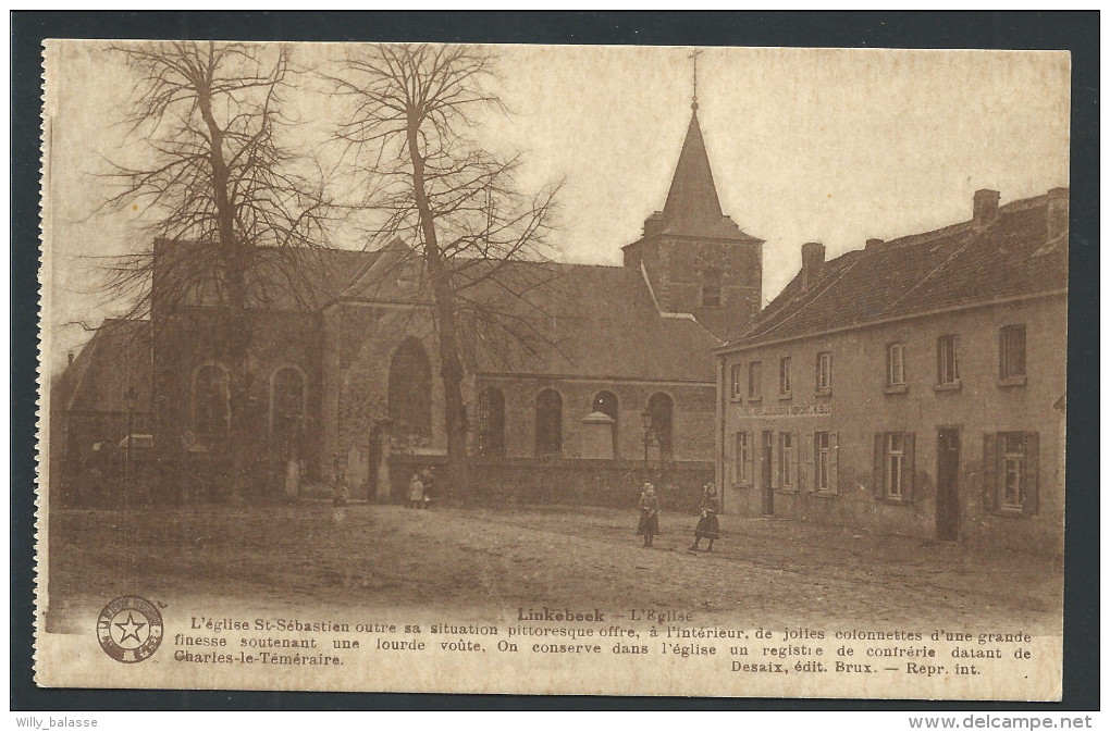 CPA - LINKEBEEK - L'Eglise   //