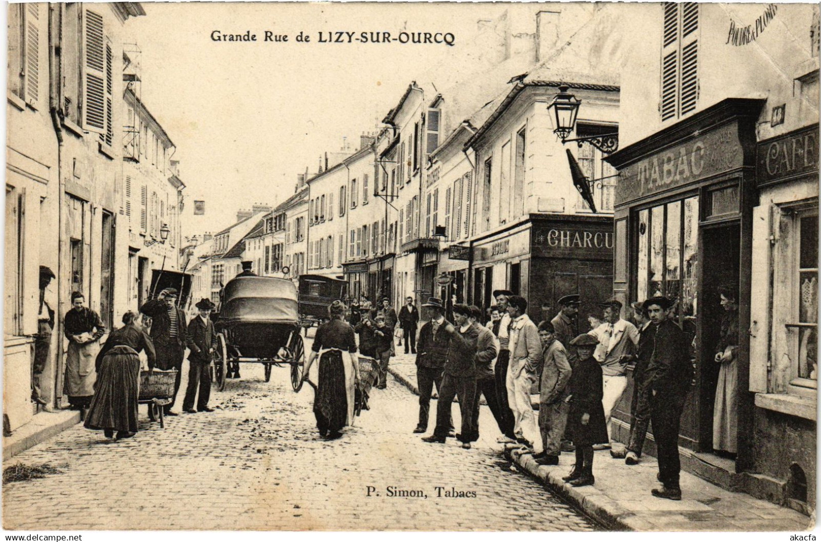 CPA Lizy-sur-Ourcq Grande Rue (1391848)