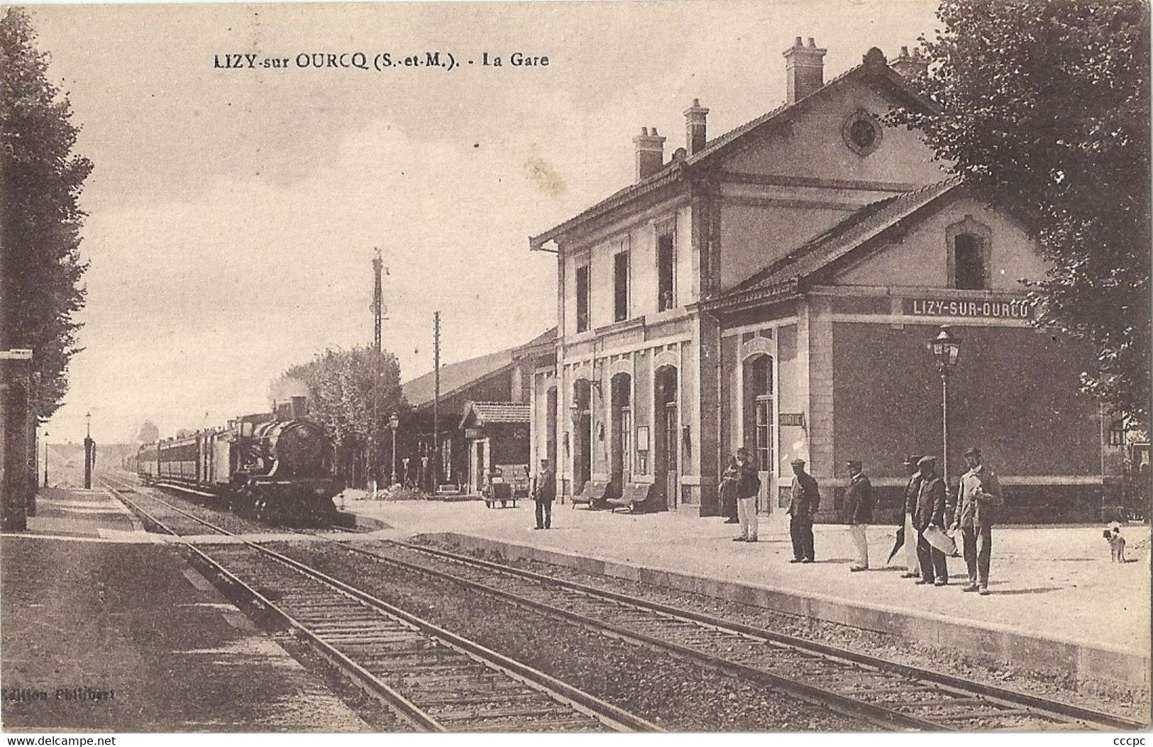 CPA Lizy-sur-Ourcq La Gare