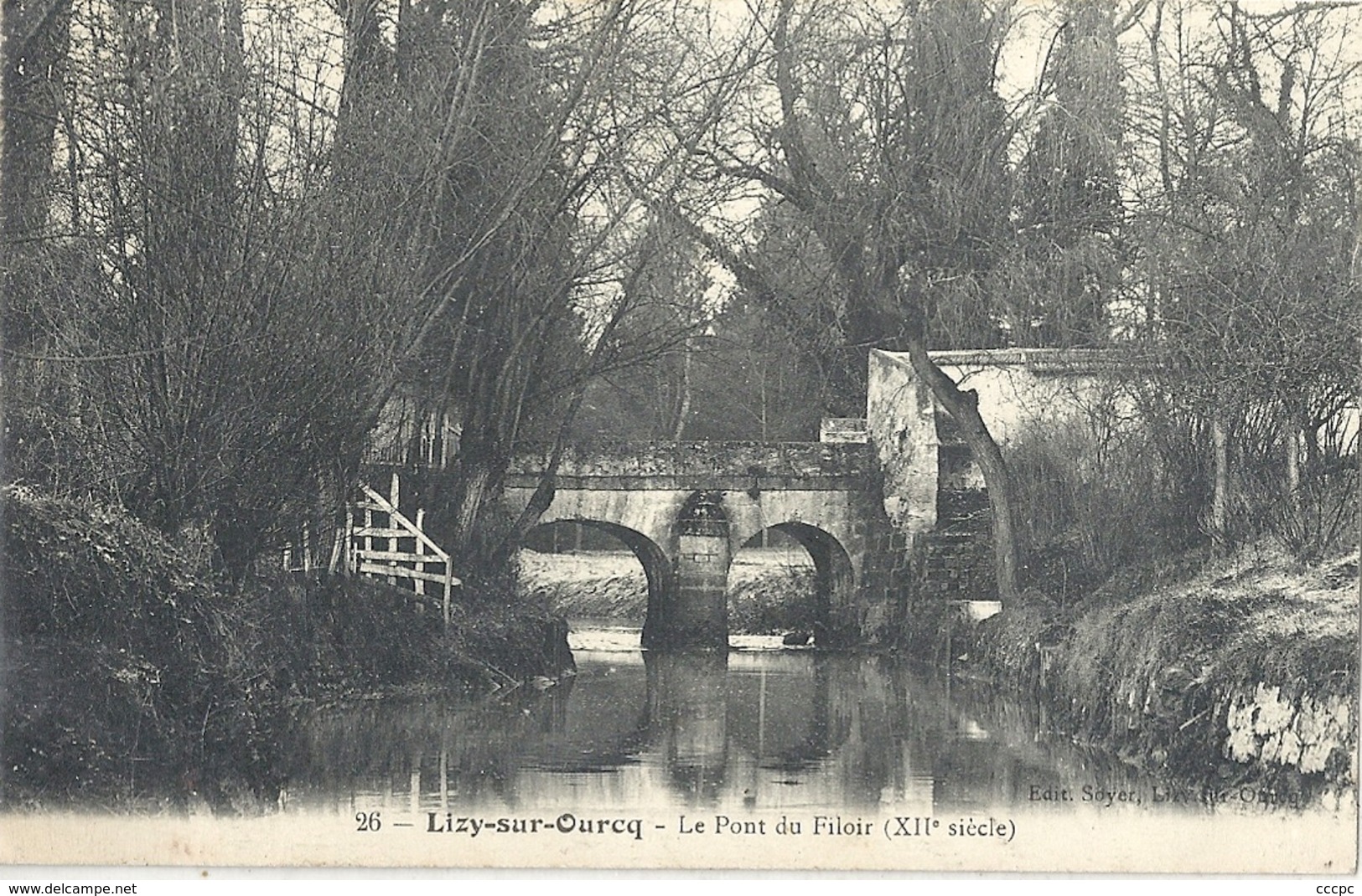 CPA Lizy-sur-Ourcq Le pont du Filoir