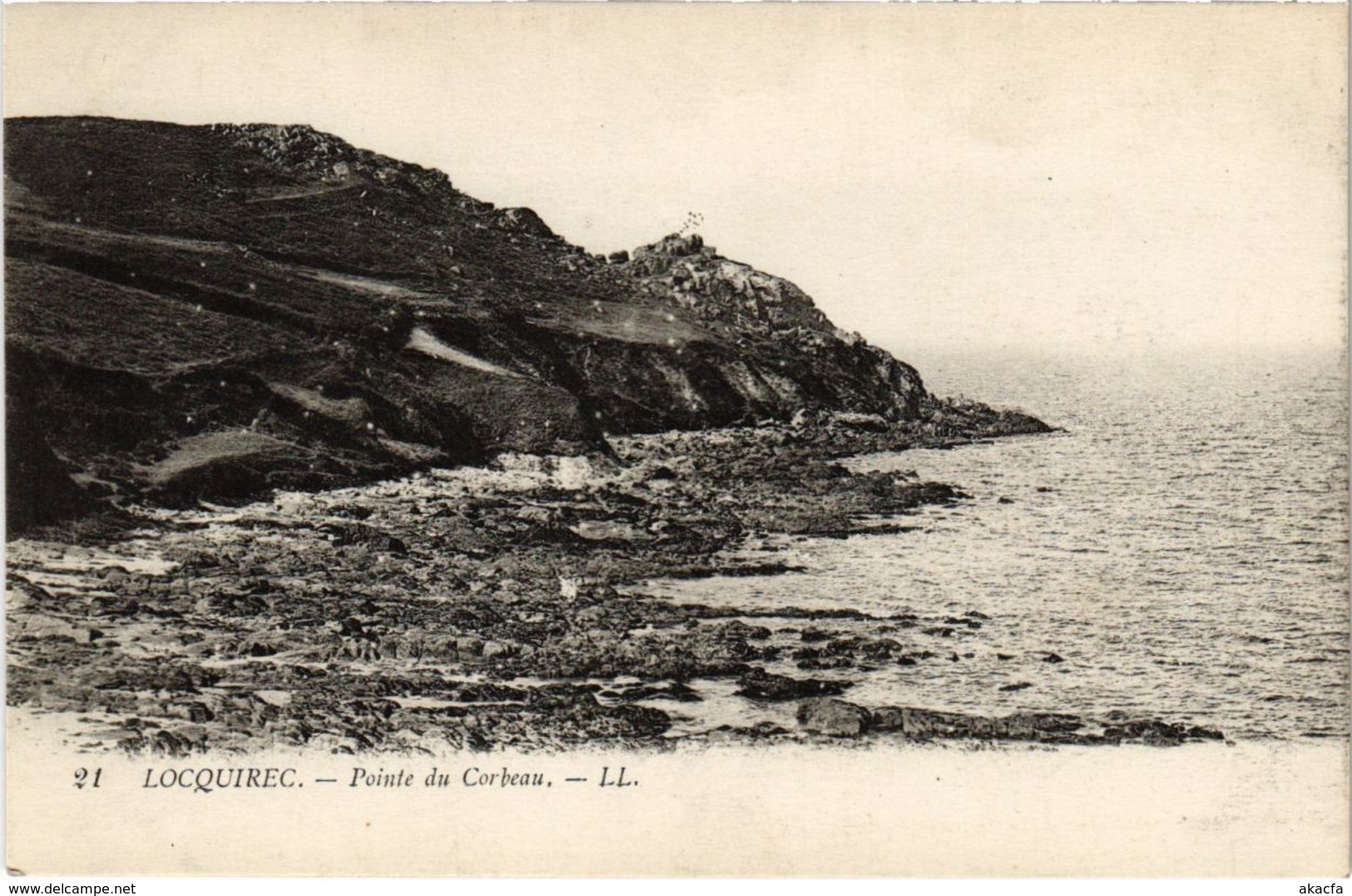 CPA Locquirec - Pointe du Corbeau (1033317)