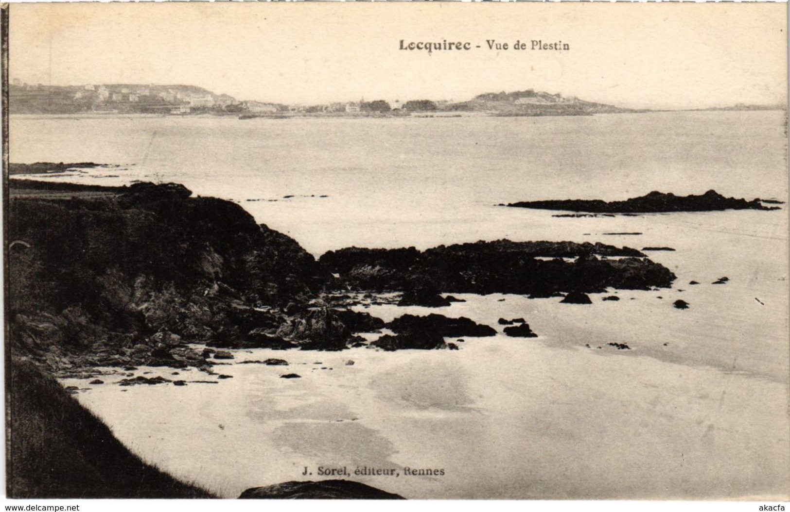 CPA Locquirec - Vue de Plestin (1033312)