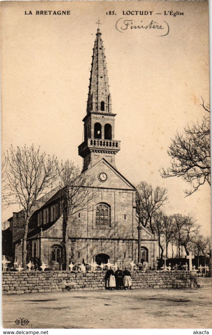 CPA Loctudy- Eglise FRANCE (1026661)