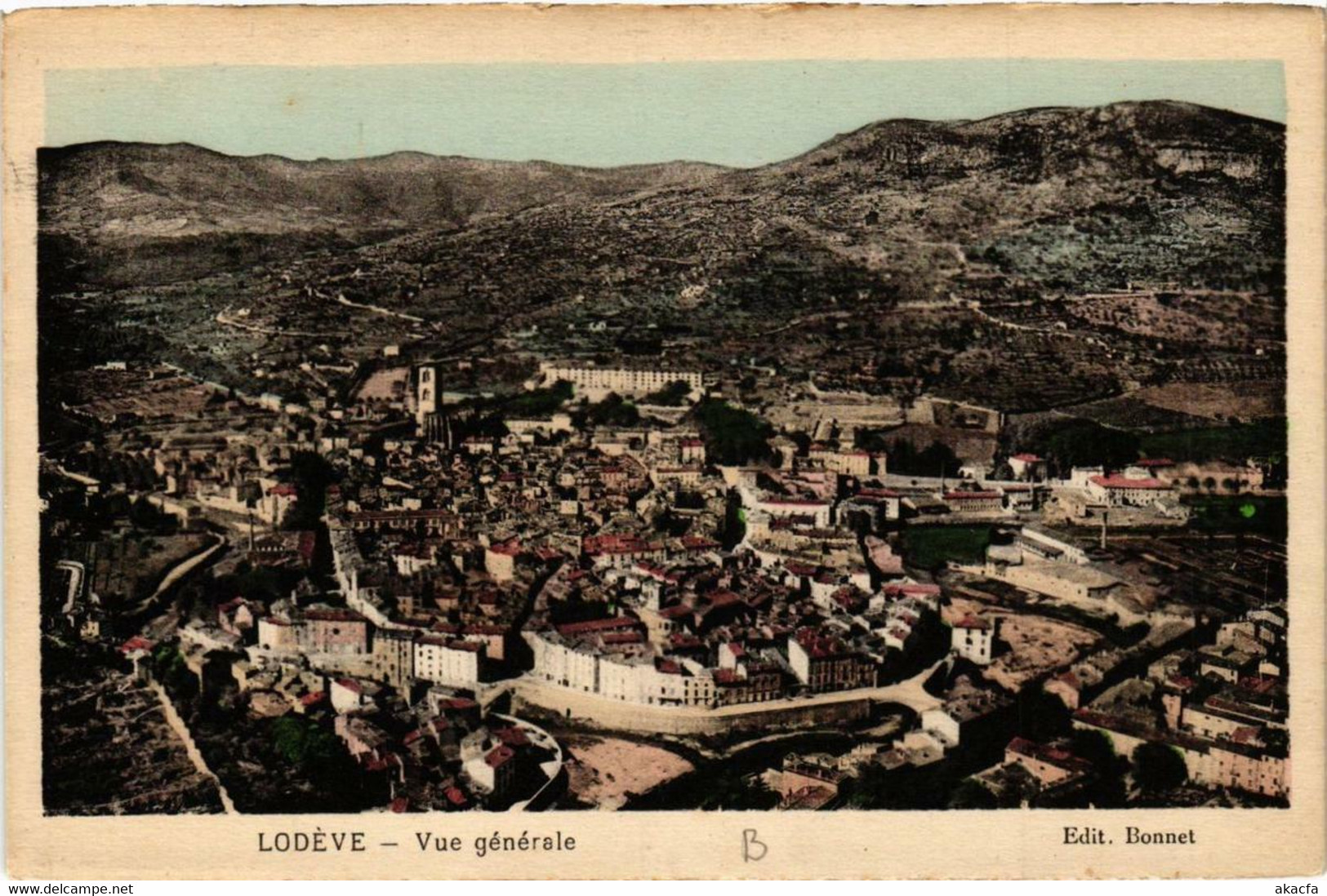 CPA LODEVE Vue générale (686661)