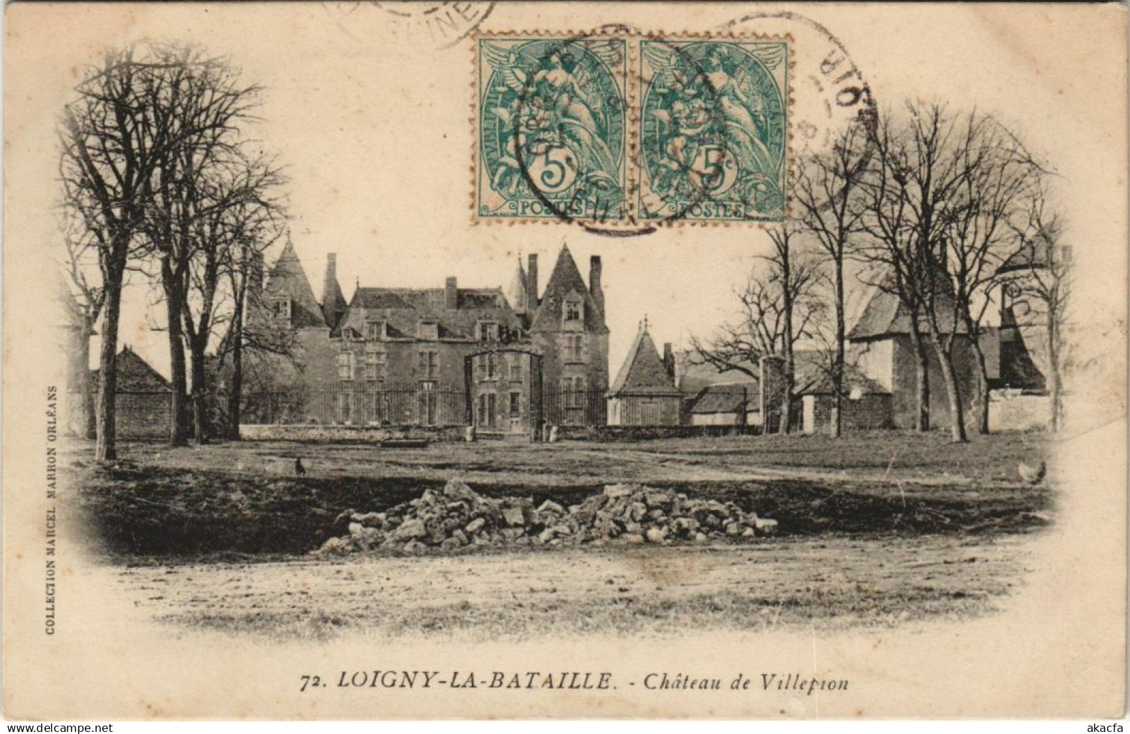 CPA LOIGNY-la-BATAILLE Chateau de Villepion (1201252)