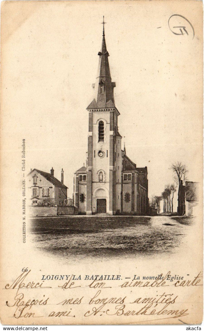 CPA Loigny-la-BATAILLE - La Nouvelle Église (385760)