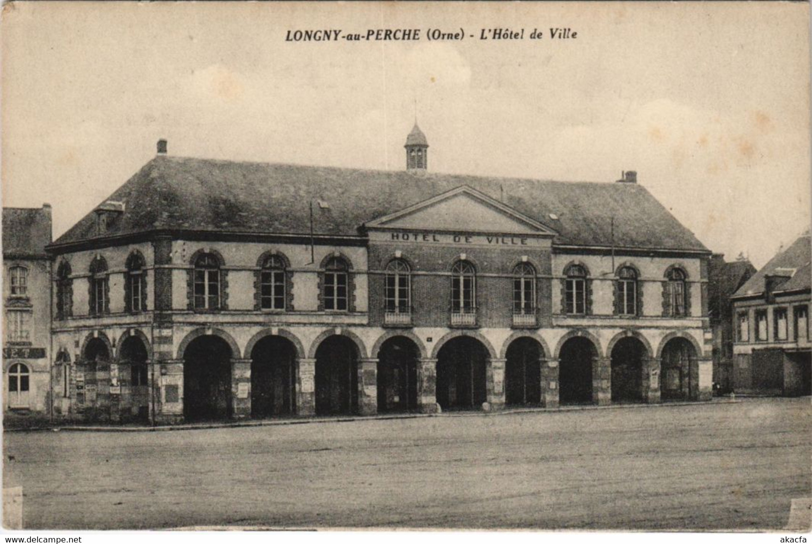 CPA LONGNY-au-PERCHE-L'Hótel de Ville (43615)