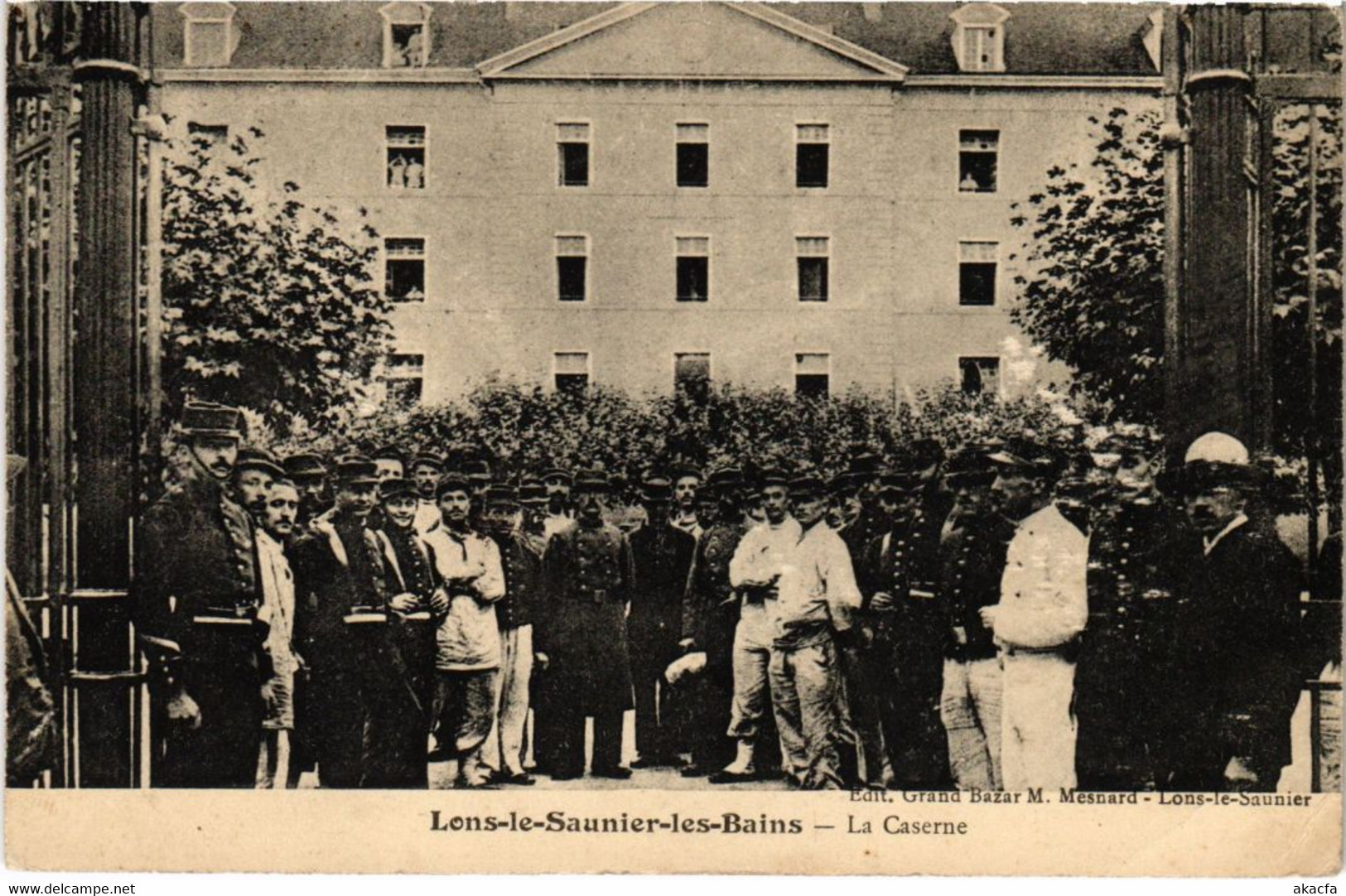 CPA Lons le Saunier- La Caserne FRANCE- (1044298)