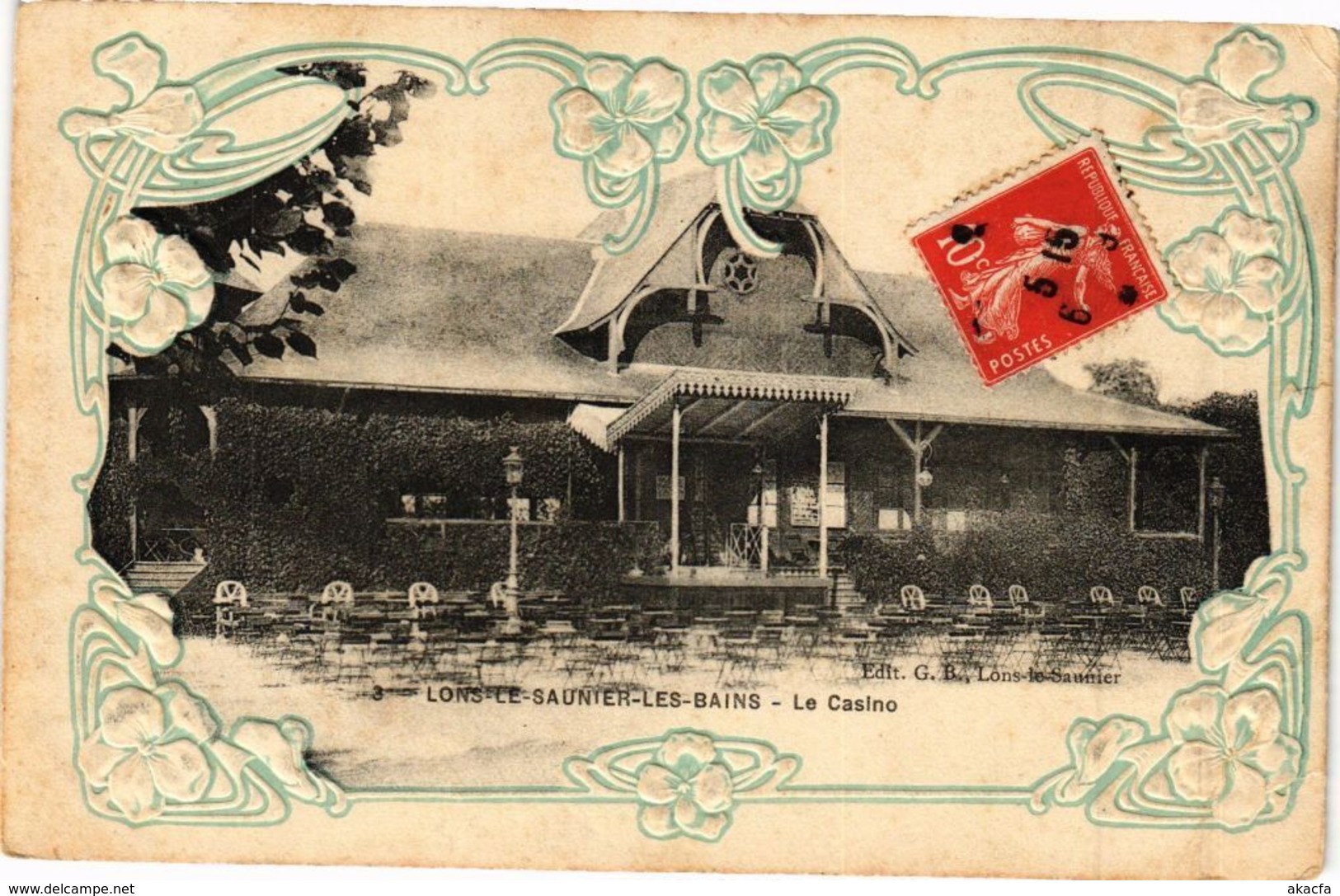 CPA LONS-le-SAUNIER - Le Casino (211885)