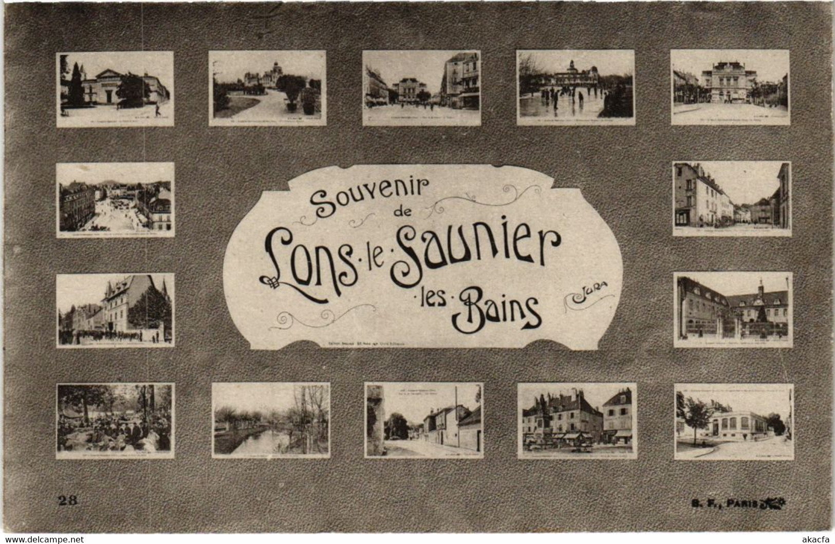 CPA Lons le Saunier- souvenir FRANCE (1043511)