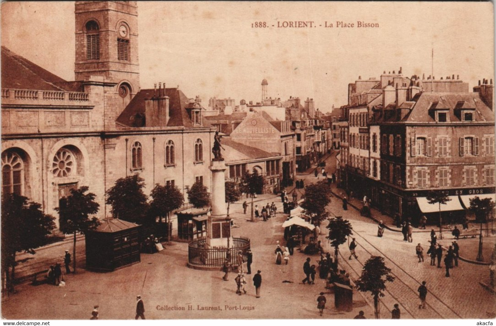 CPA LORIENT Place Bisson (144841)