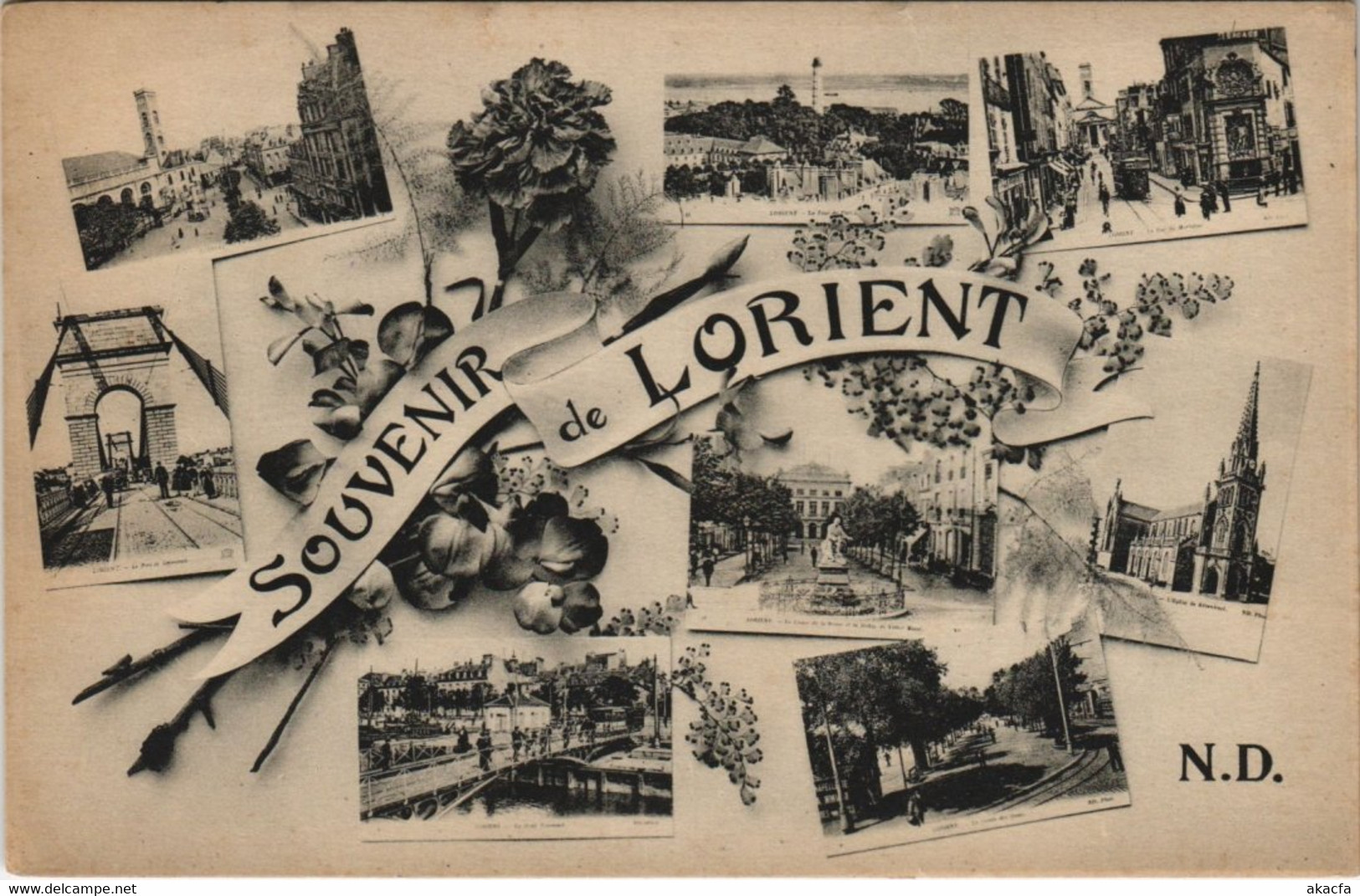 CPA LORIENT Souvenir (144934)