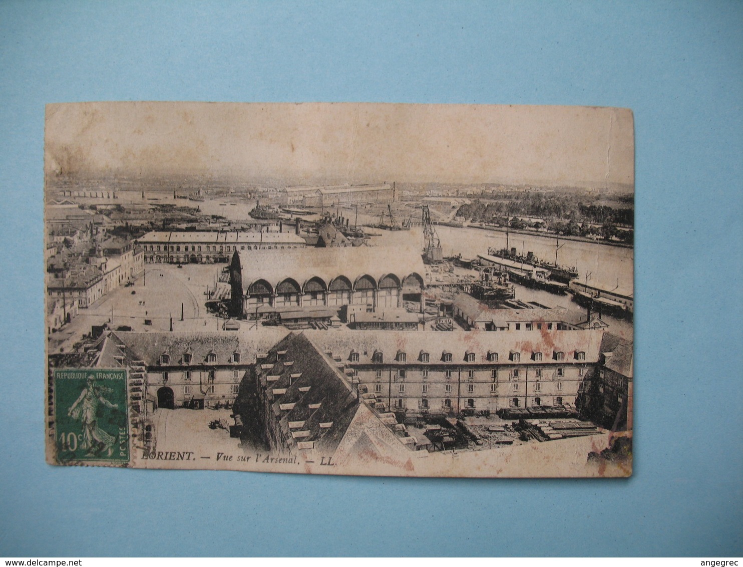 CPA   Lorient   Vue de l'Arsenal   1922