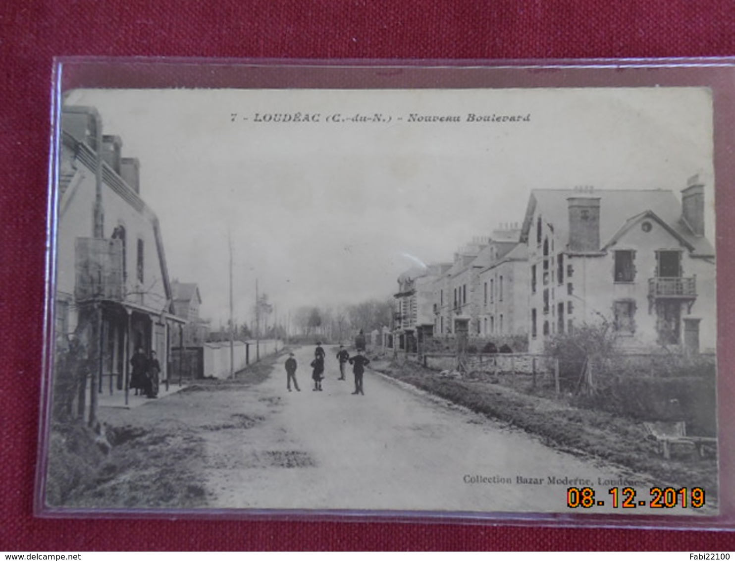 CPA - Loudéac - Nouveau Boulevard