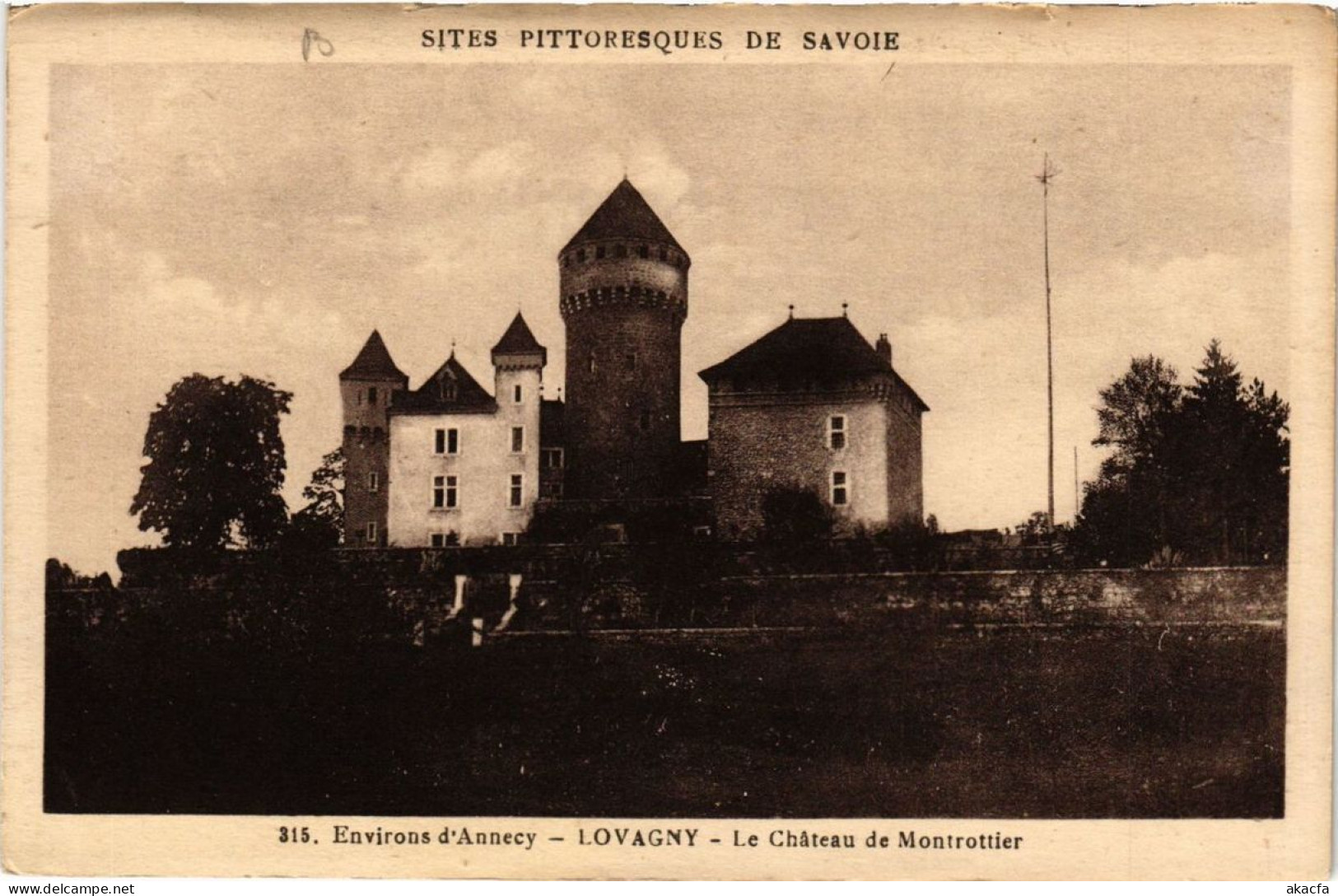 CPA LOVAGNY Le Chateau de MONTROTTIER (336966)