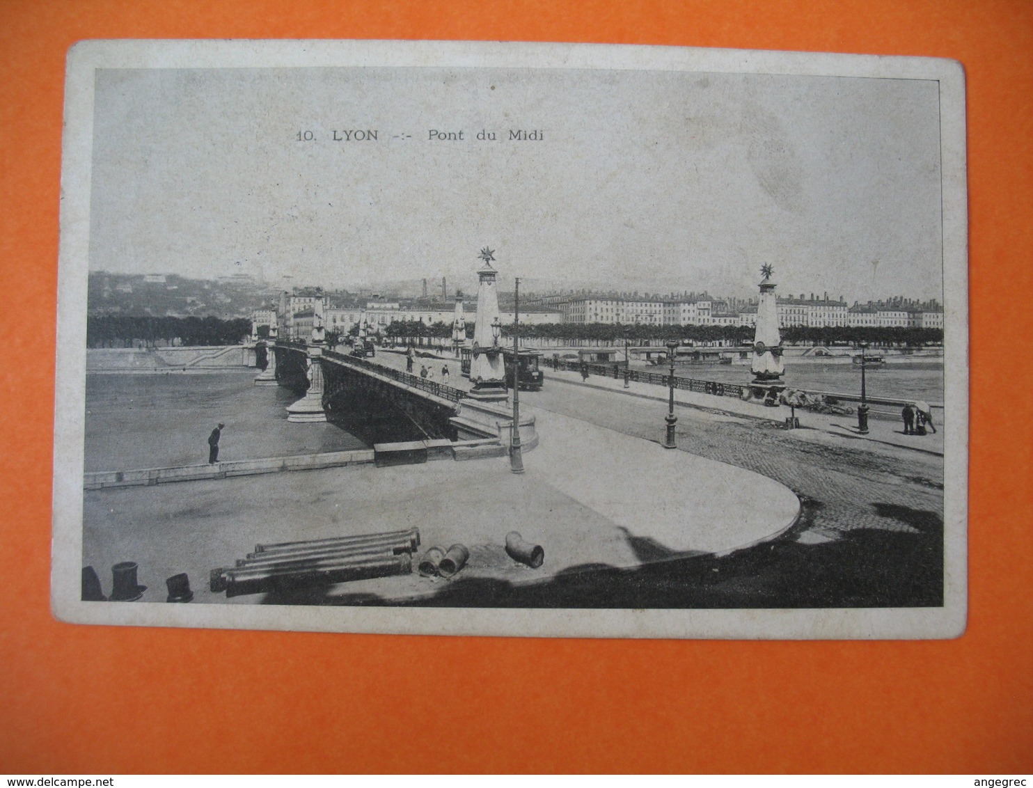 CPA     Lyon 1907  -  Pont du Midi