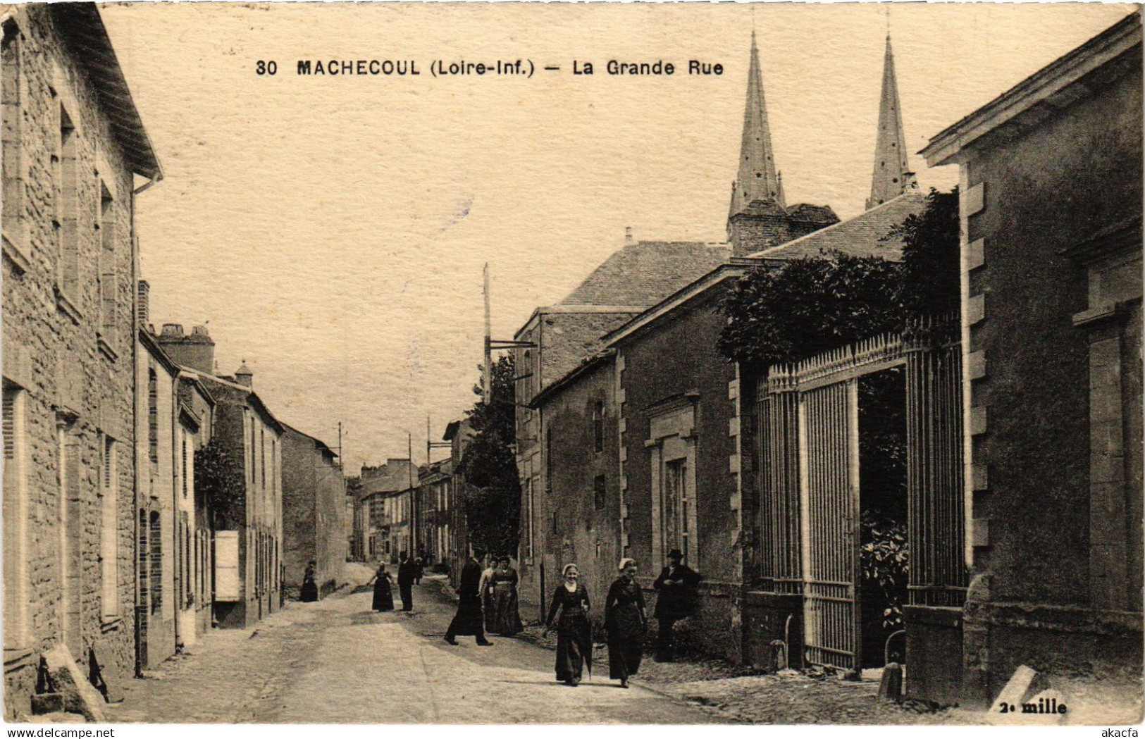 CPA Machecoul Grande Rue (1440356)