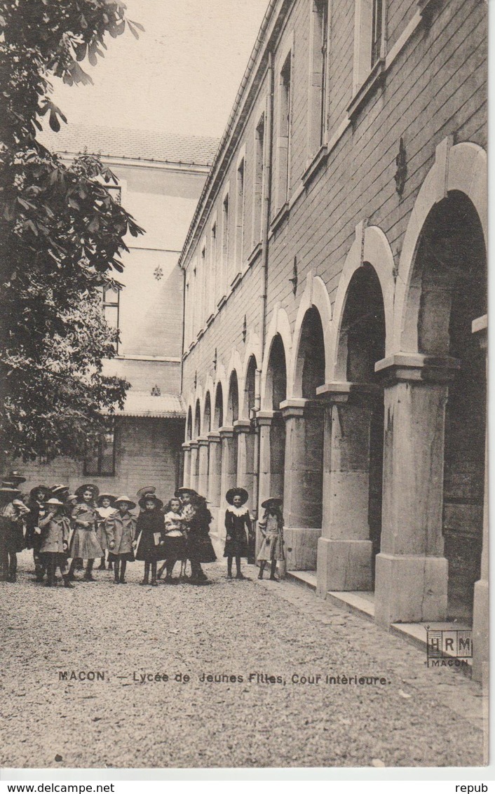 CPA Macon Lycée de jeunes filles