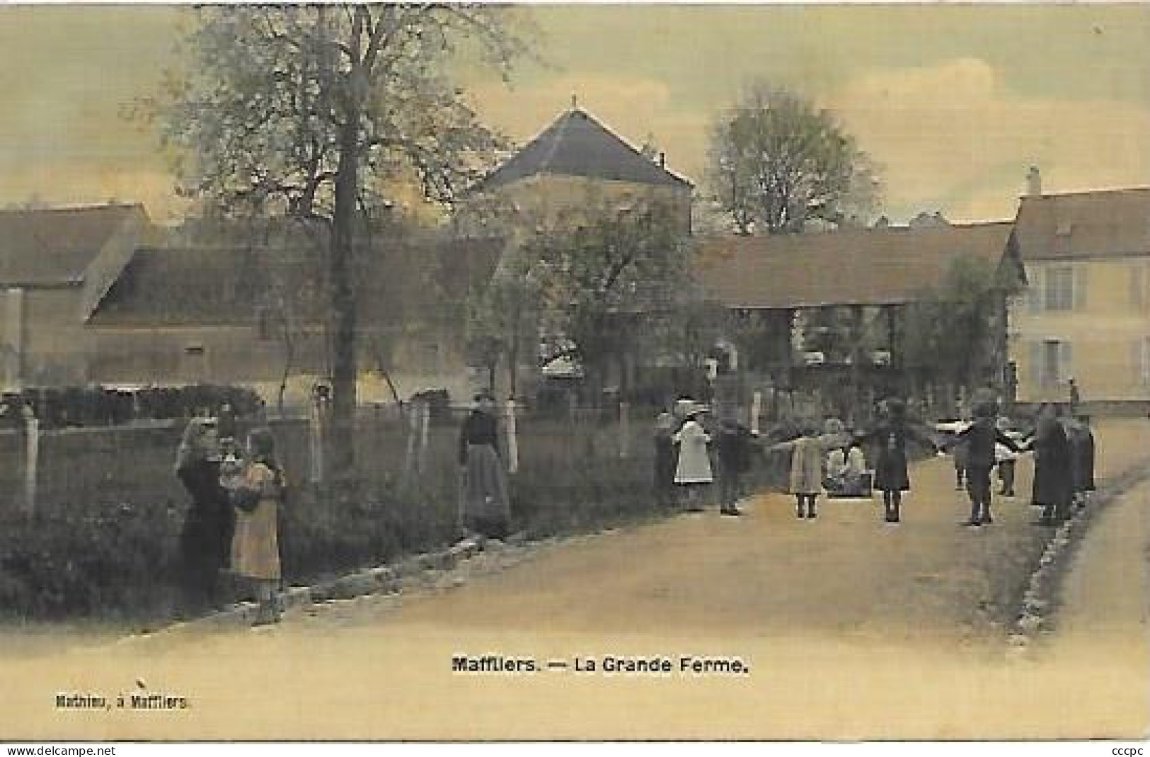 CPA Maffliers - La Grande Ferme