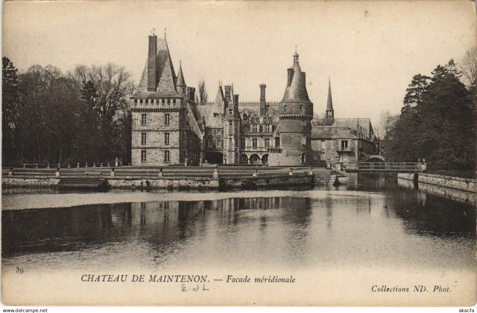 CPA MAINTENON Chateau de Maintenon - Facade Meridionale (1201384)