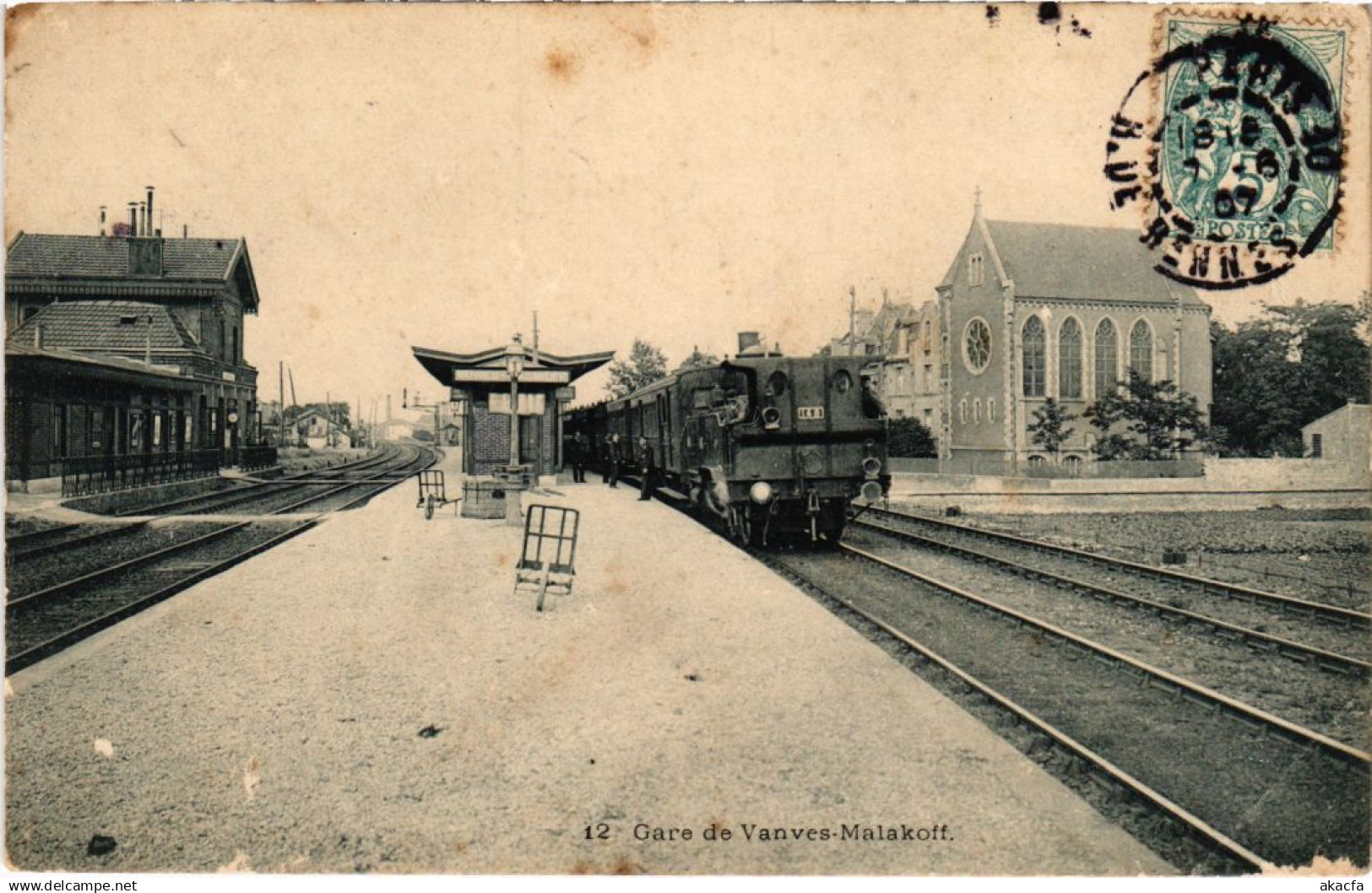 CPA Malakoff Gare de Vanves-Malakoff (1311512)